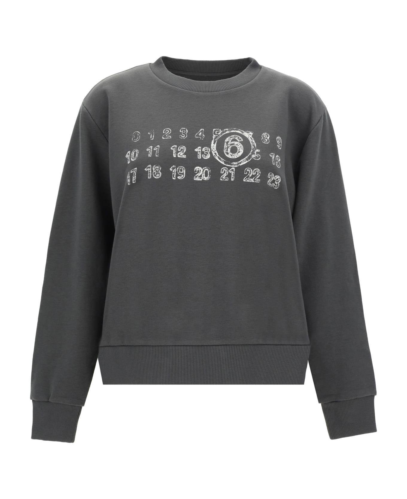 MM6 Maison Margiela Sweatshirt - Washed Grey