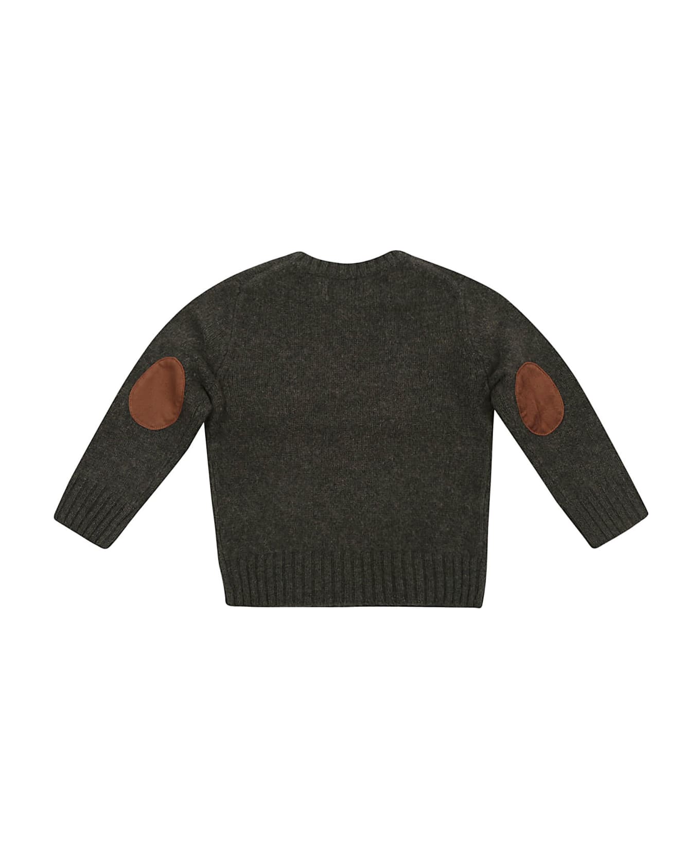 Ralph Lauren Ls Cn-sweater-pullover - Olive Heather ニットウェア＆スウェットシャツ