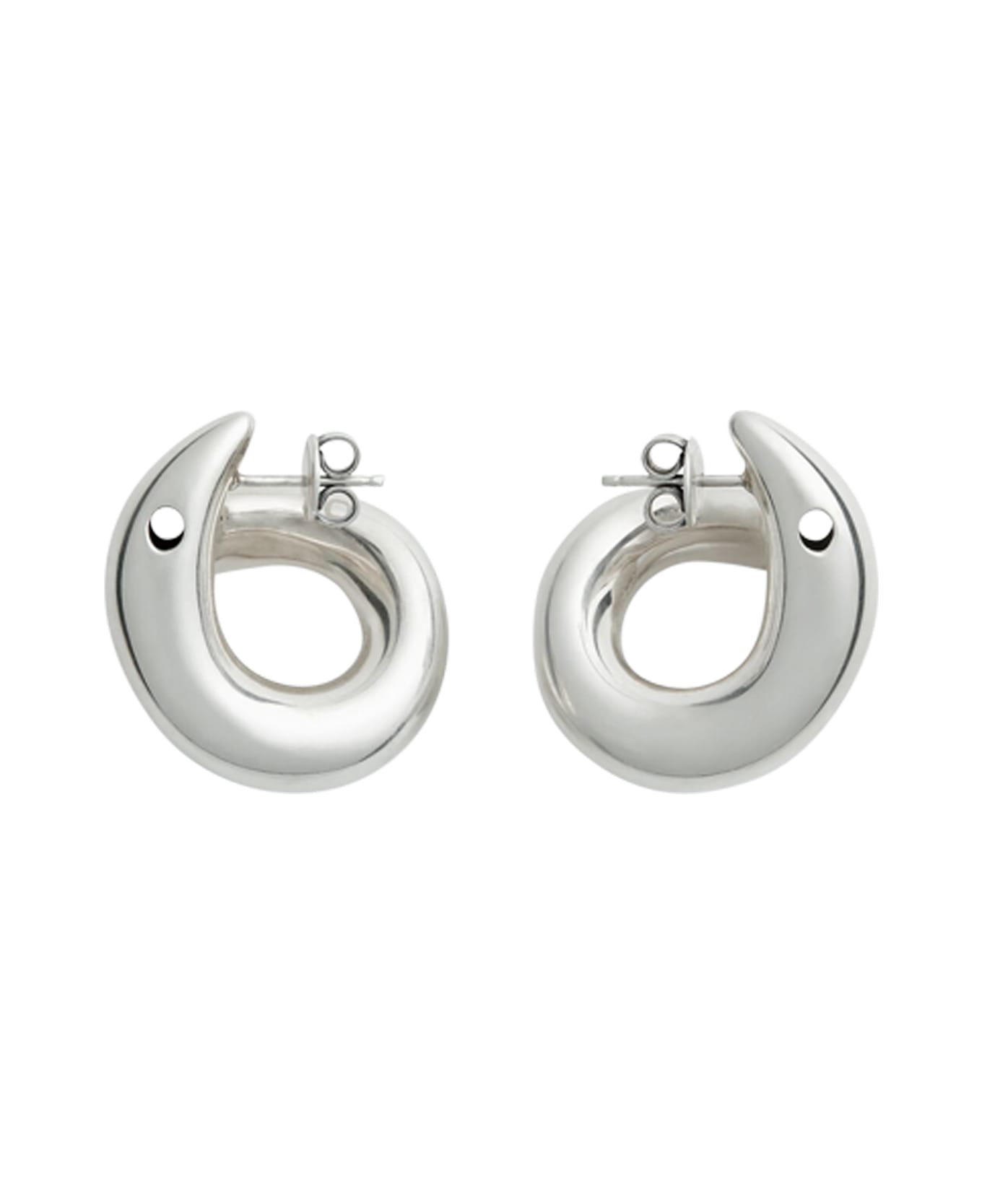 Bottega Veneta Sardine Earrings - Silver