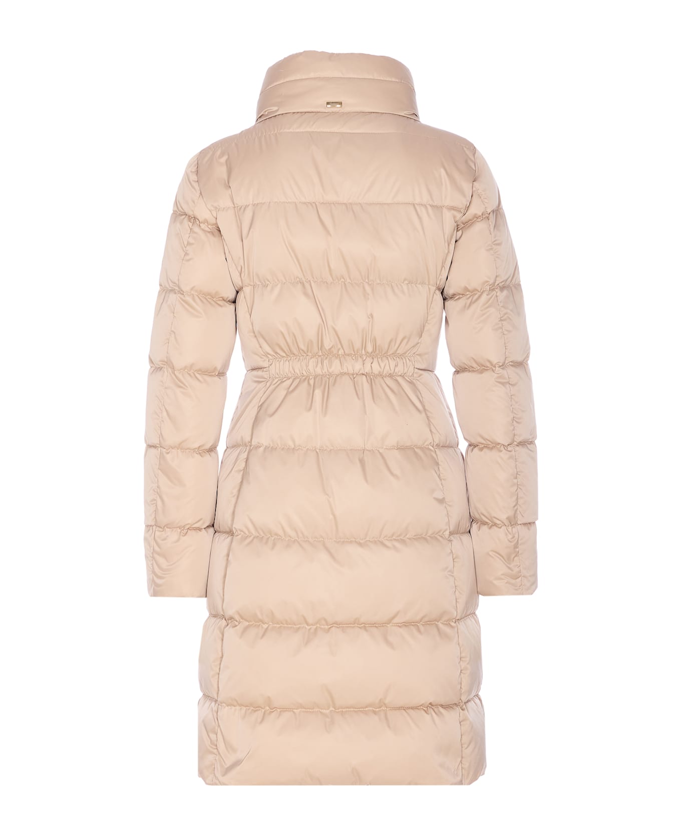 Herno Medium Satin Down Jacket - Beige