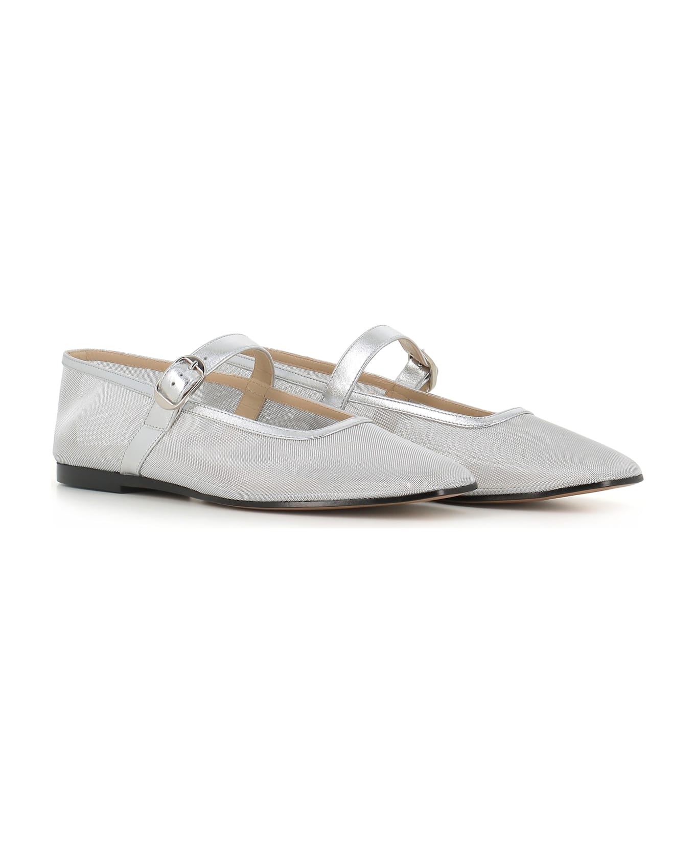 Le Monde Beryl Ballerin Mary Jane - Silver