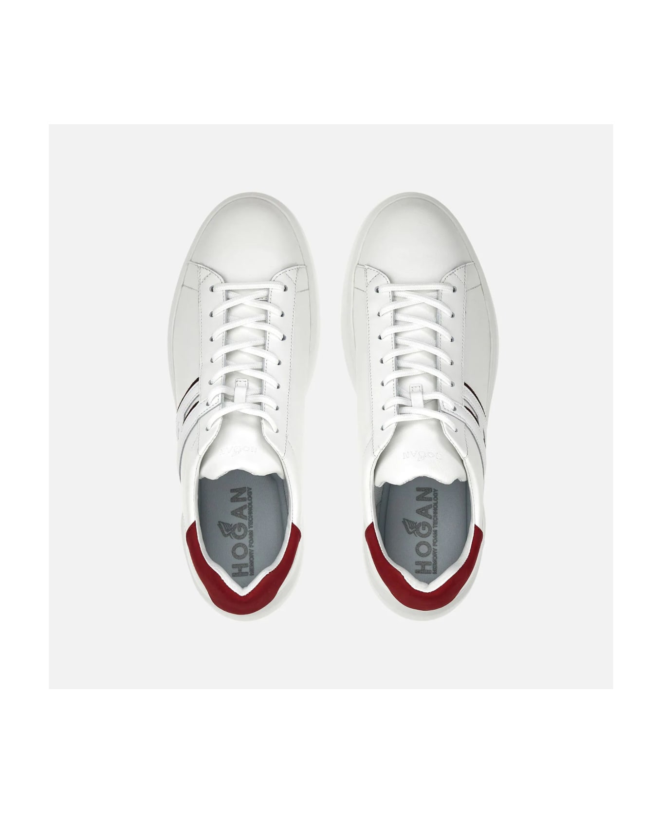 Hogan H580 Sneakers - Bianco/rosso