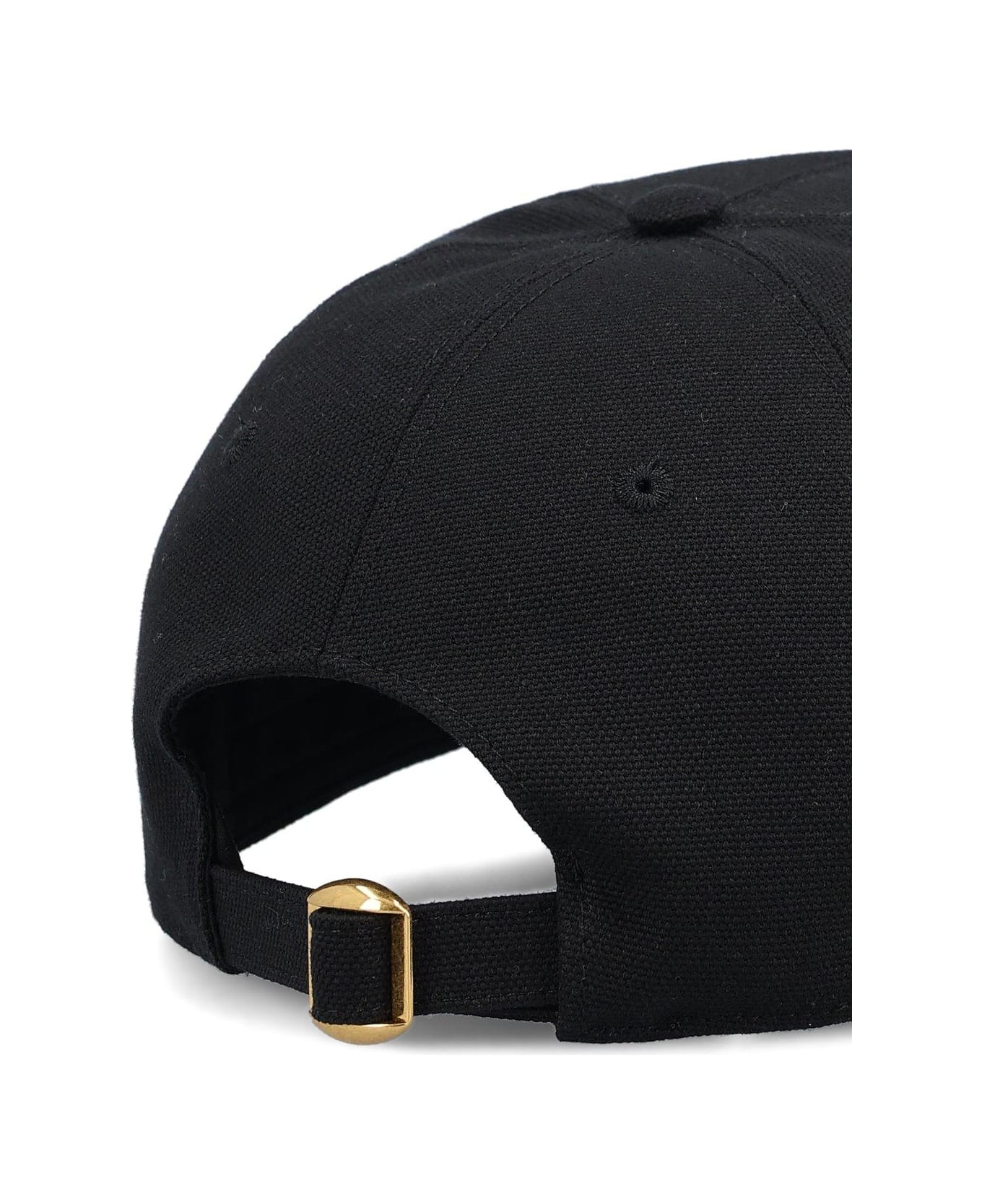 Valentino Garavani Logo Embroidered Baseball Cap - Black