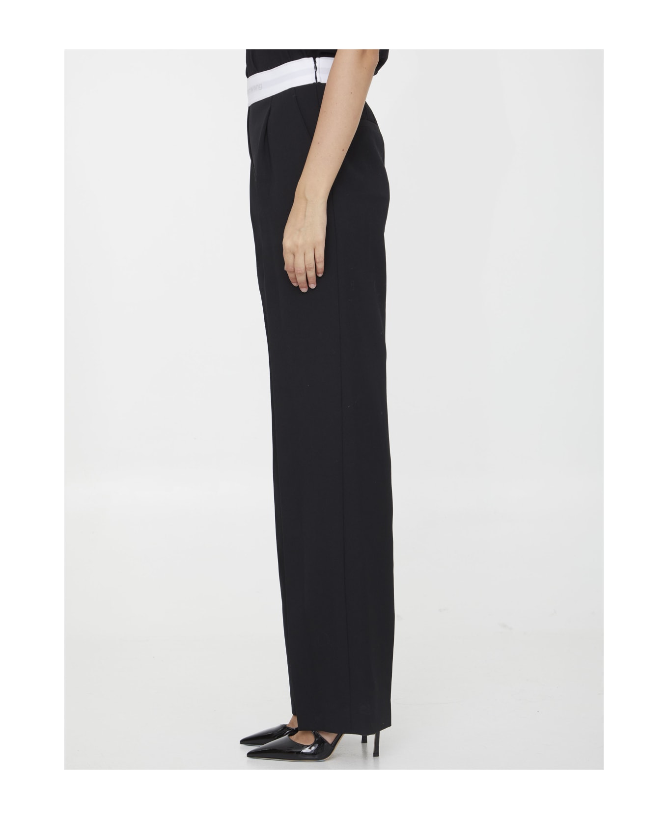 Alexander Wang Tailored Trousers - BLACK ボトムス