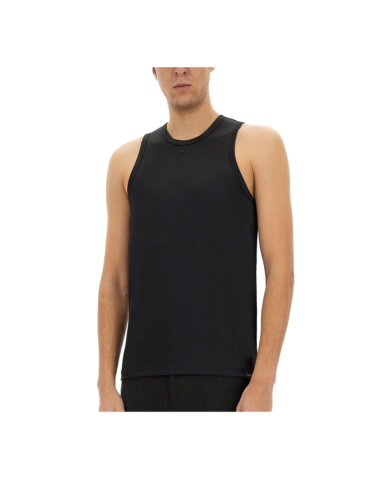 Courrèges Tank Top - BLACK