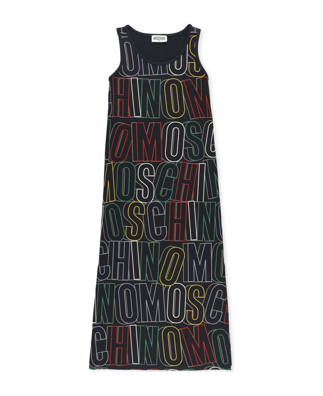 Moschino Dress With Logo - Black