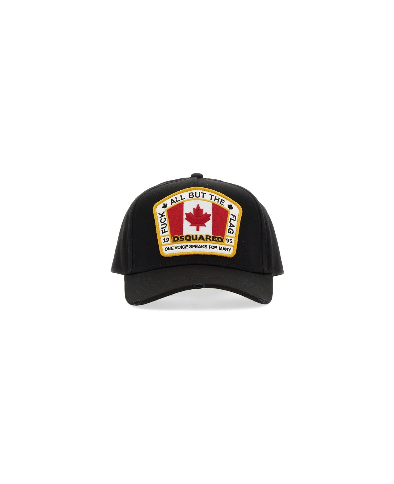 Dsquared2 Baseball Hat With Logo - BLACK