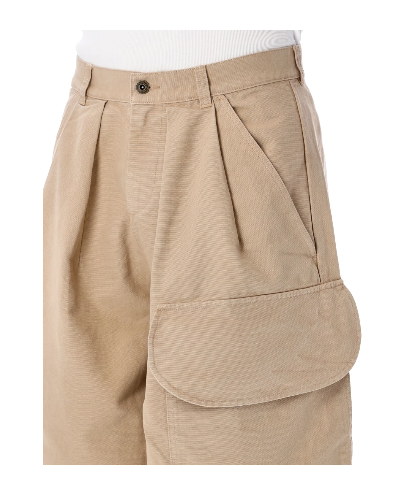 J.W. Anderson Relaxed Cargo Trousers - CREAM