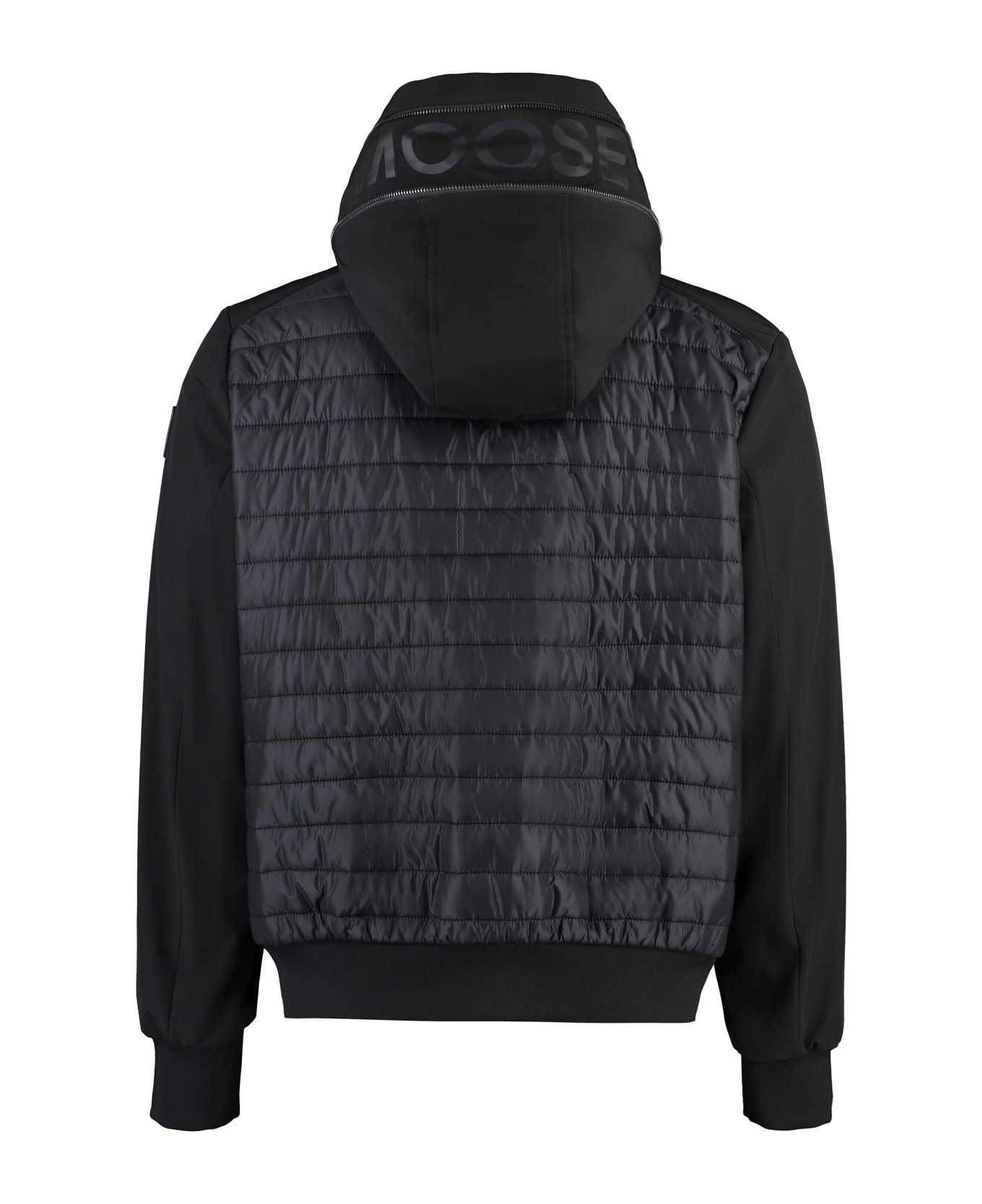 Moose Knuckles Techno Fabric Jacket - black ダウンジャケット