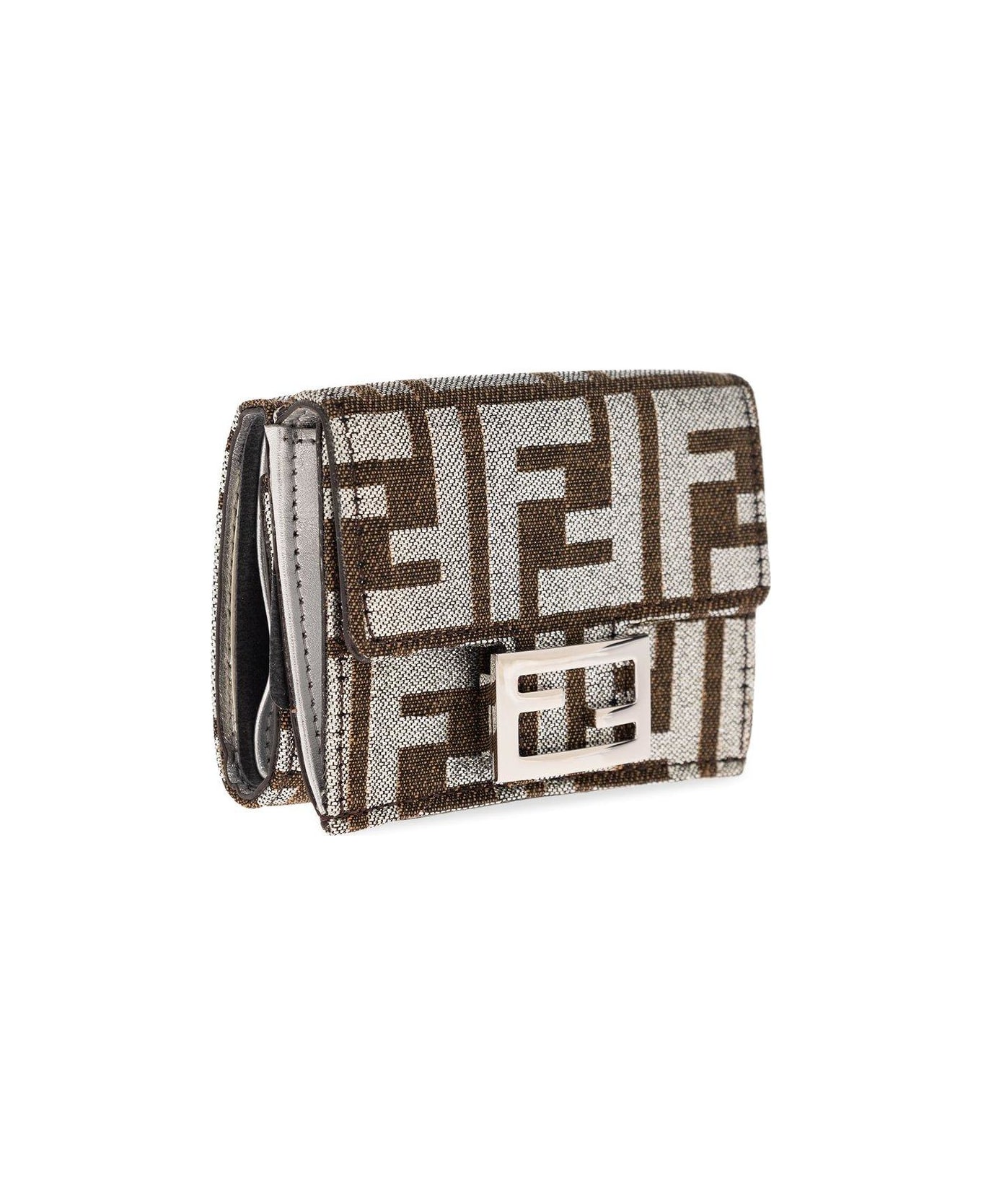 Fendi Tri-fold Wallet - BLACK 財布