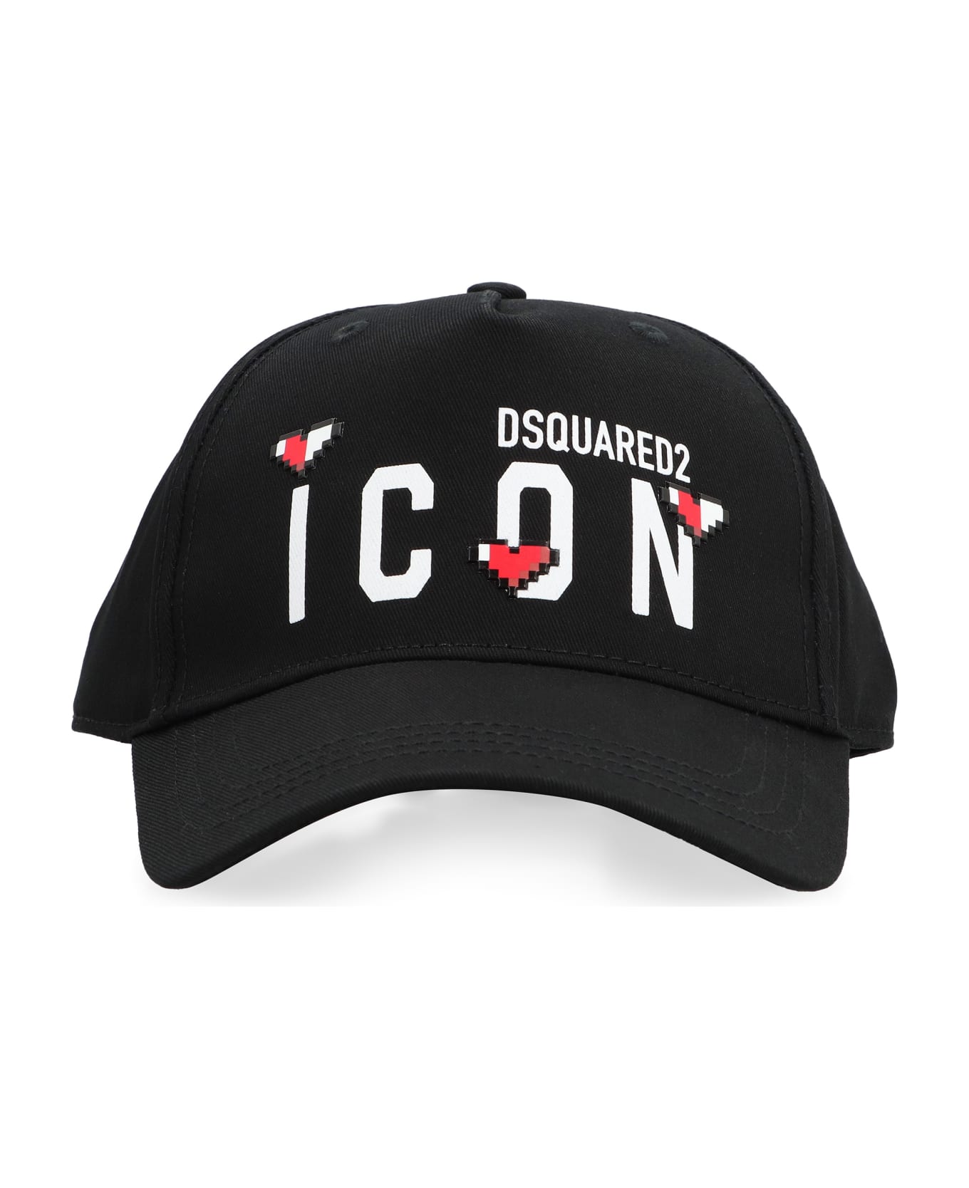 Dsquared2 Logo Baseball Cap - black