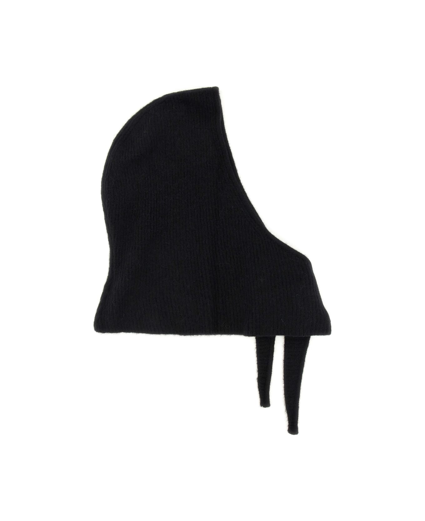Ganni Wool Balaclava - BLACK