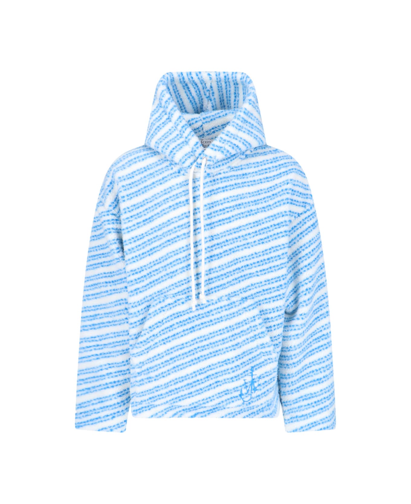 J.W. Anderson Striped Sweatshirt - Clear Blue