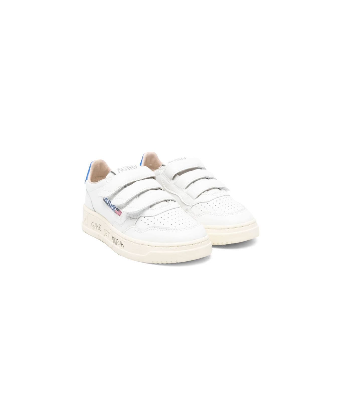 Autry Kidstripes Low Kid - WHITE