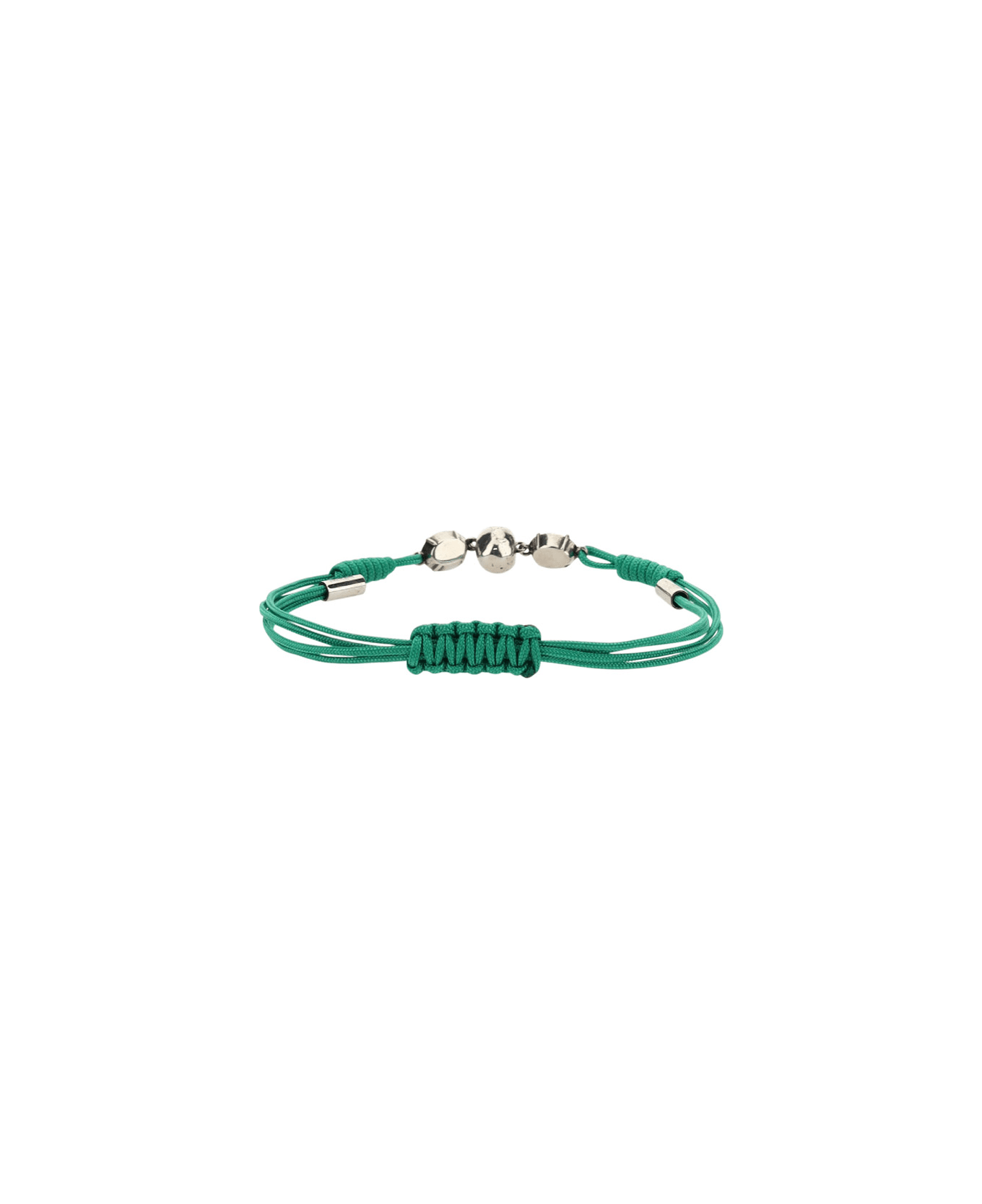 Alexander McQueen Skull Friendship Bracelet - Emerald ブレスレット