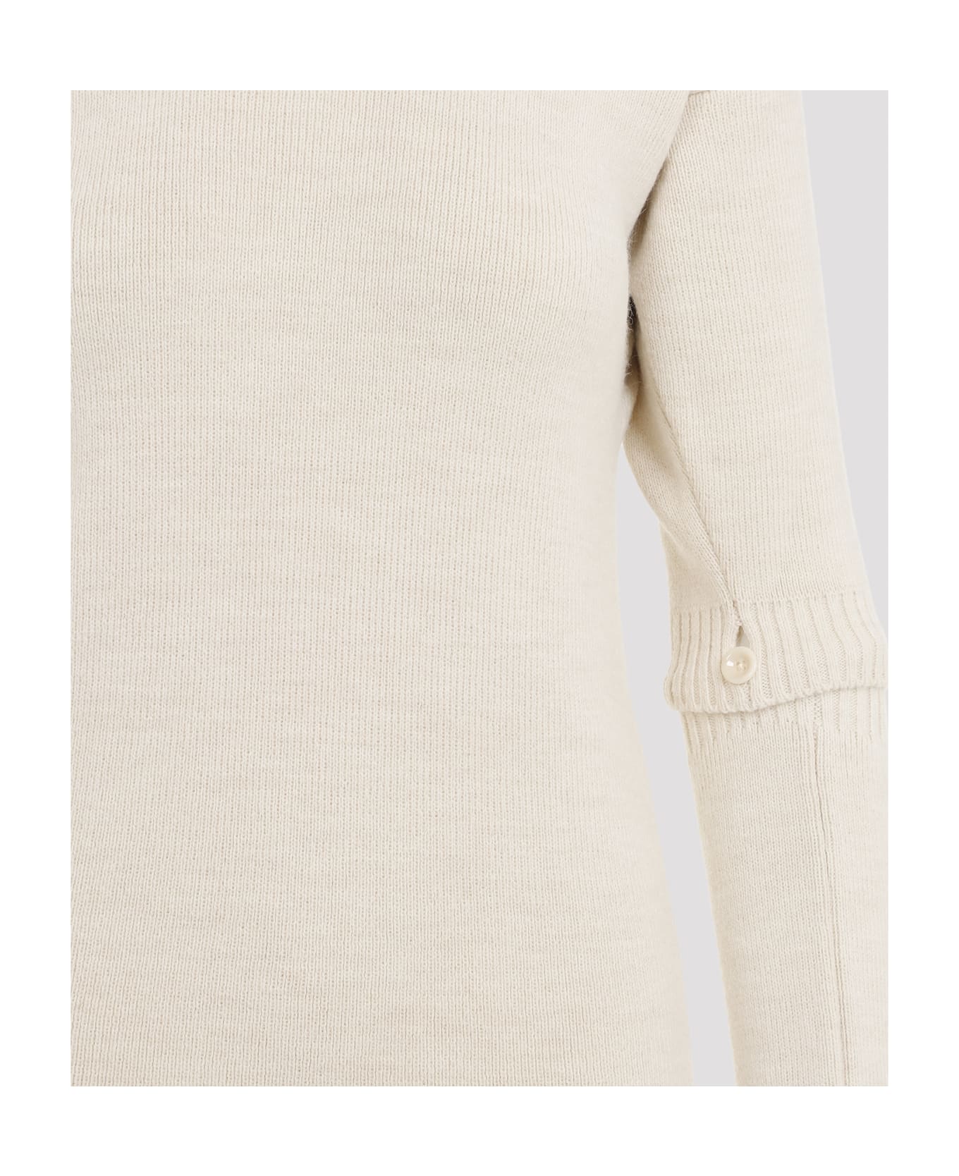 Lemaire Dress With Detachable Sleeves - Light Cream