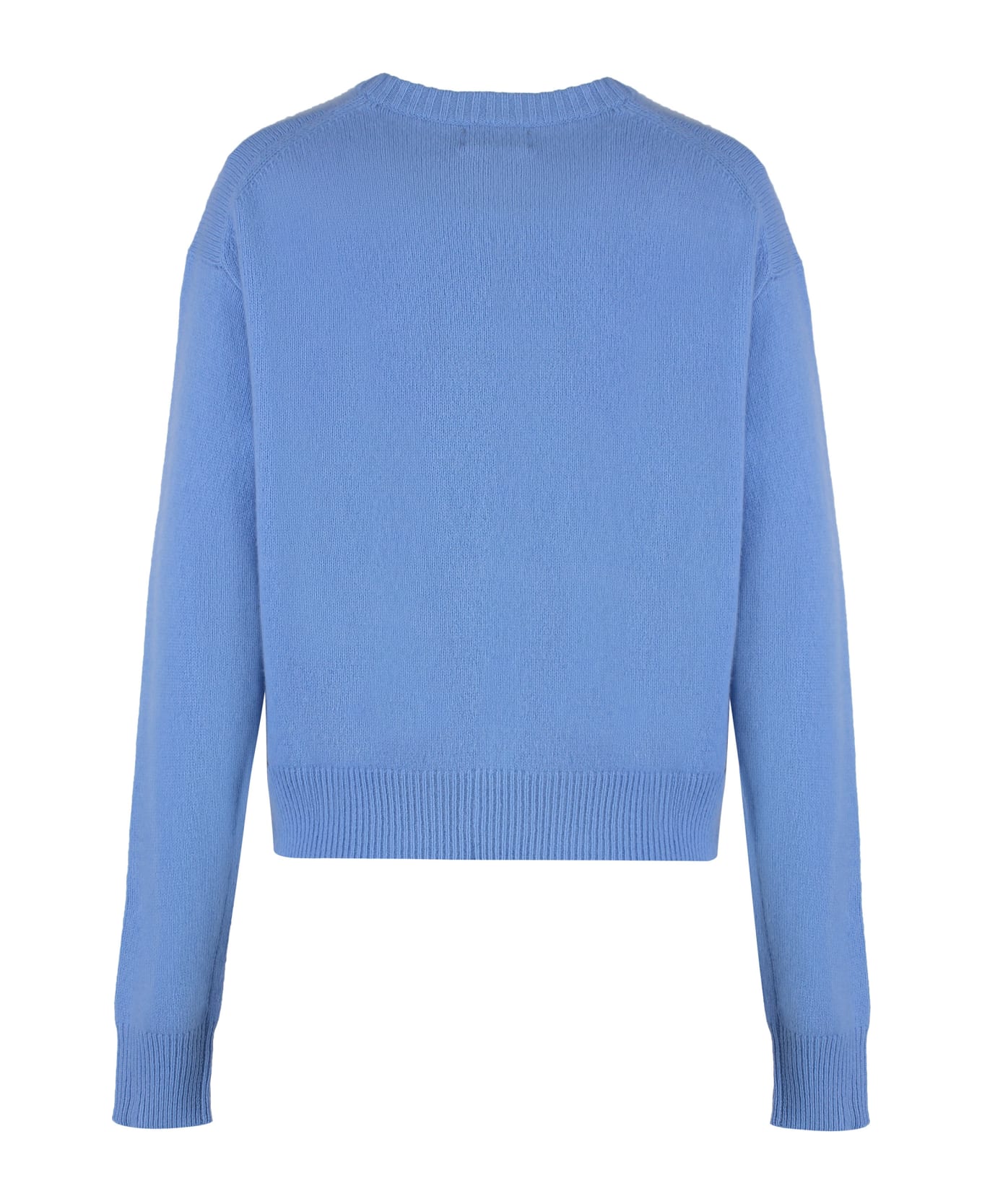 Polo Ralph Lauren Crew-neck Wool Sweater - Light Blue