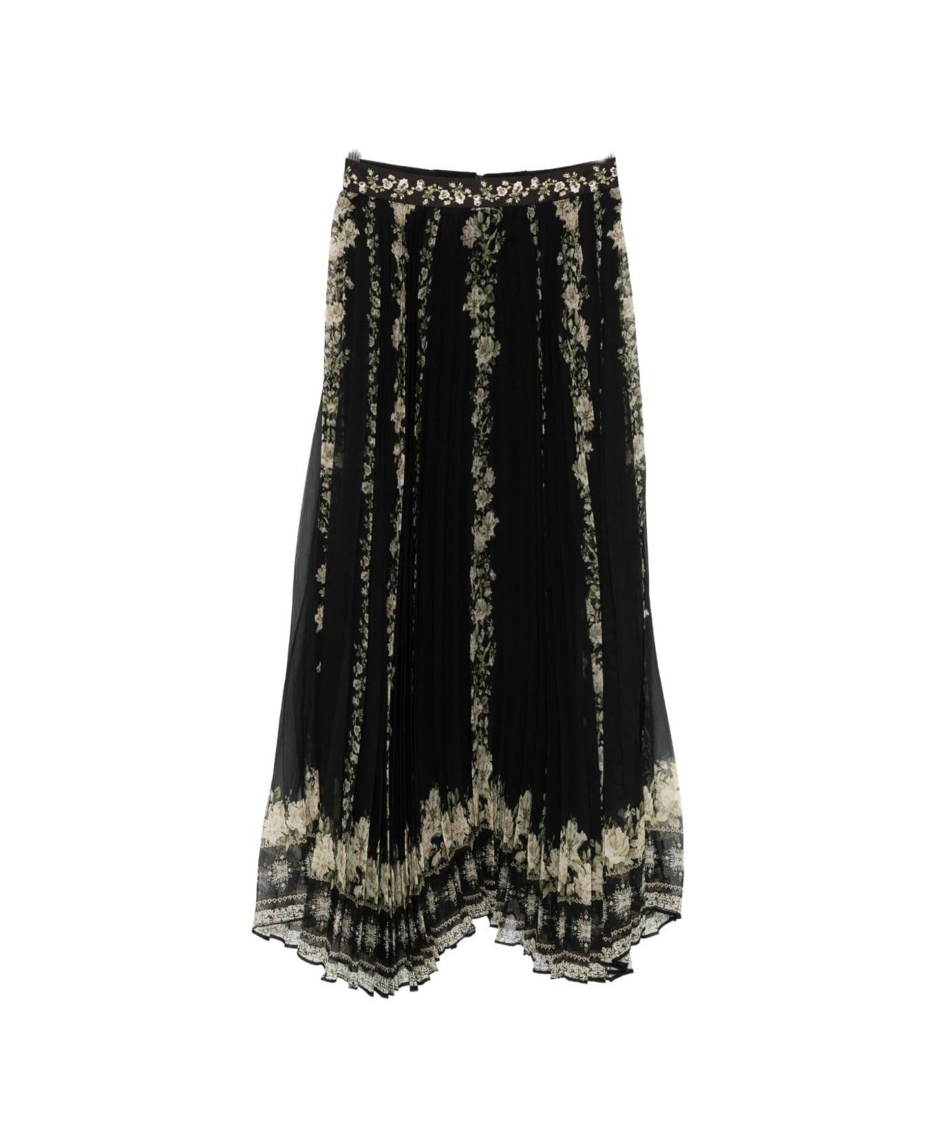 Alice + Olivia Long Skirt - Black