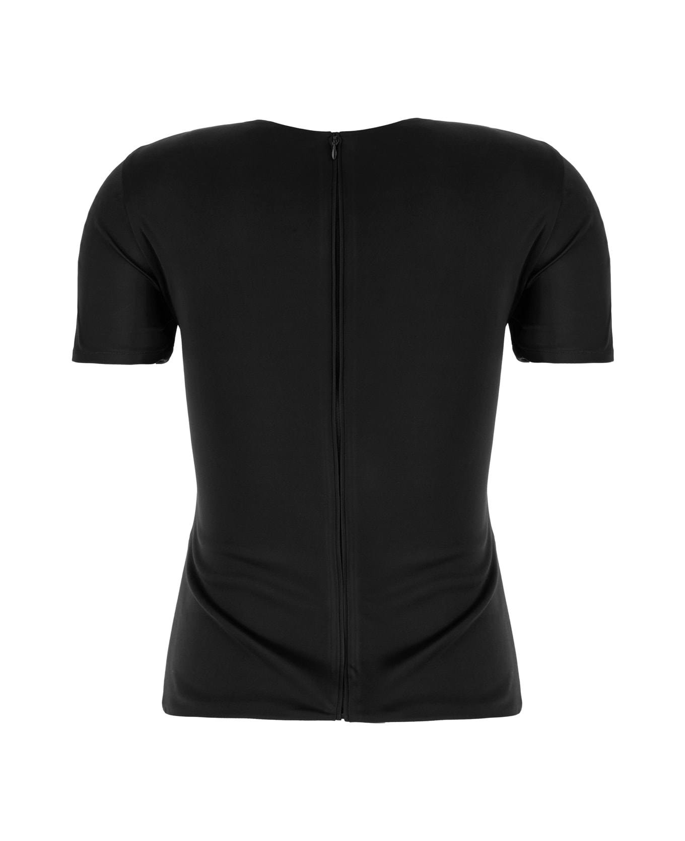 Versace Black Viscose Top - BLACK