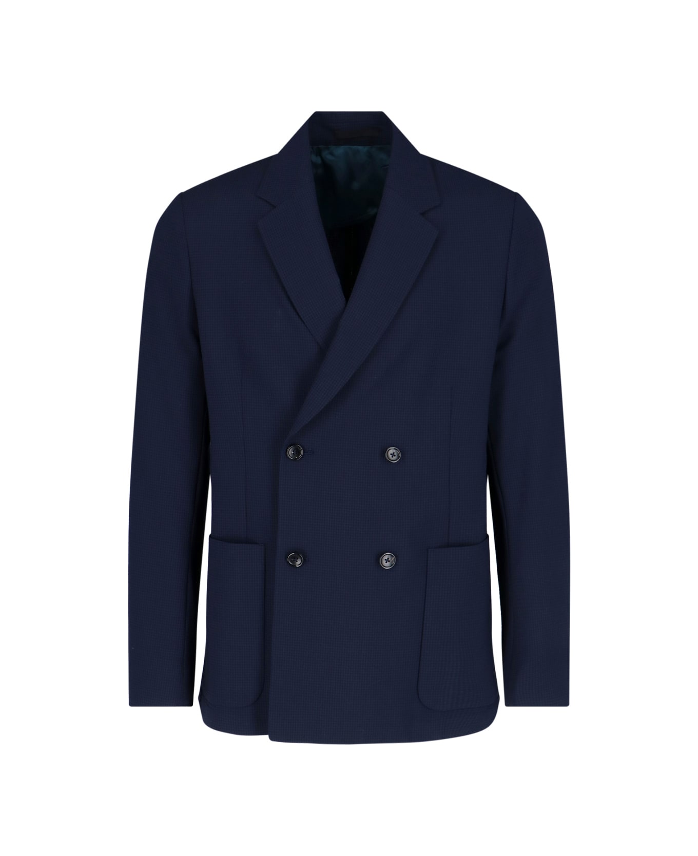 Paul Smith Double-breasted Blazer - Blue