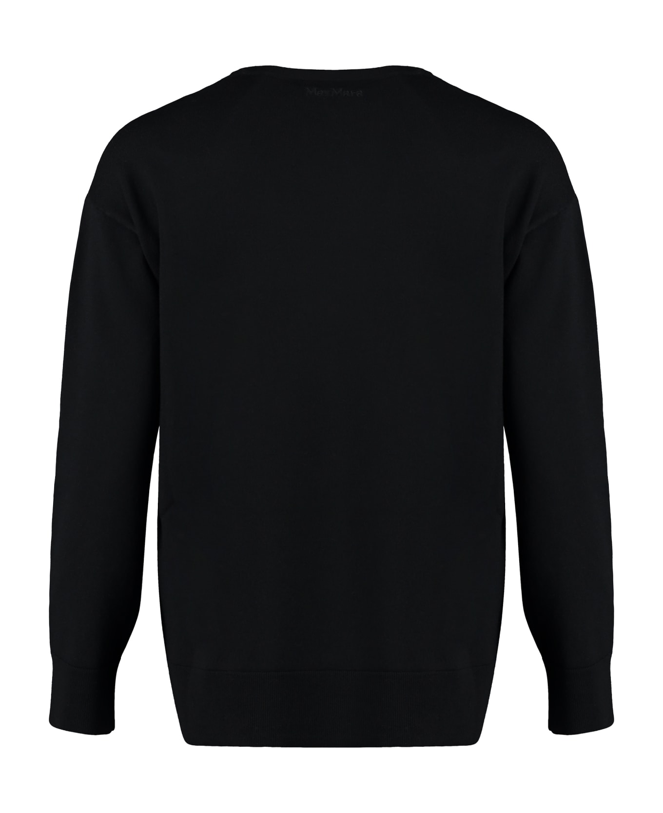 'S Max Mara Amburgo Crew-neck Sweater - black フリース