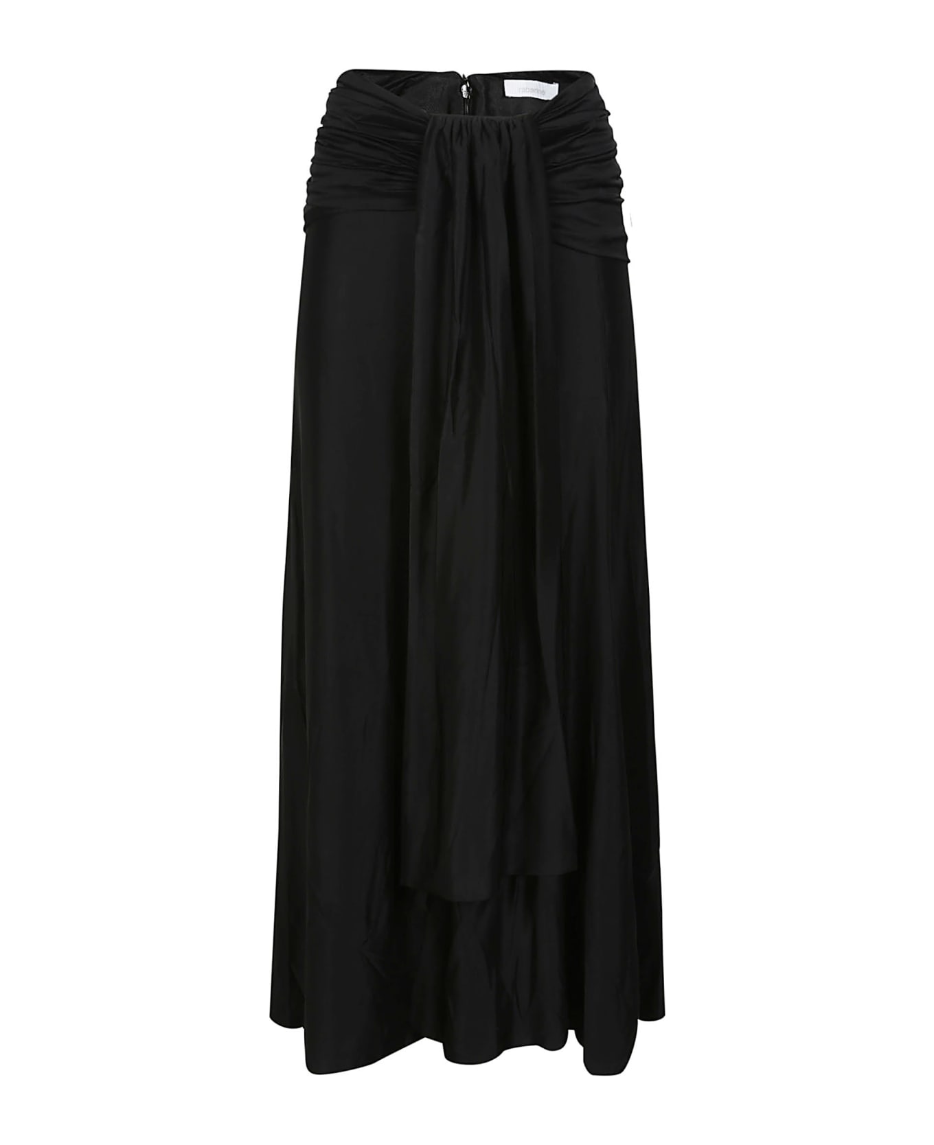 Paco Rabanne Long Skirt - Black