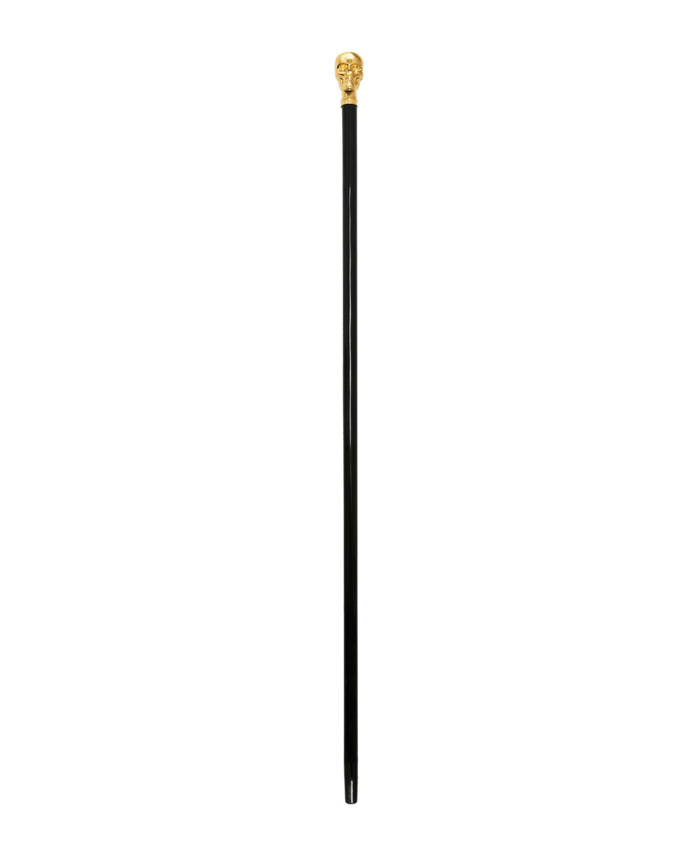 Alexander McQueen Skull Walking Stick - Black