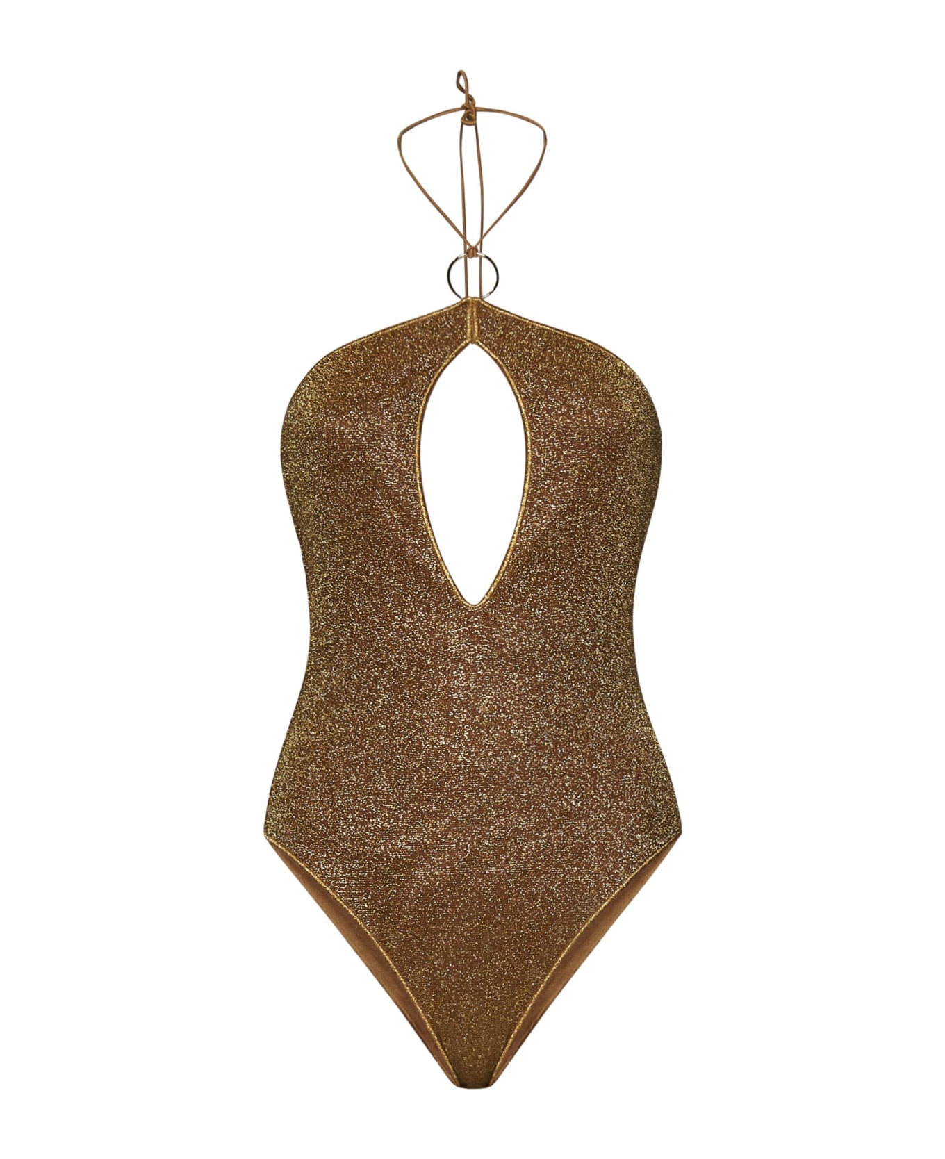 Oseree Osèree Lumière Ring Swimsuit - Brown