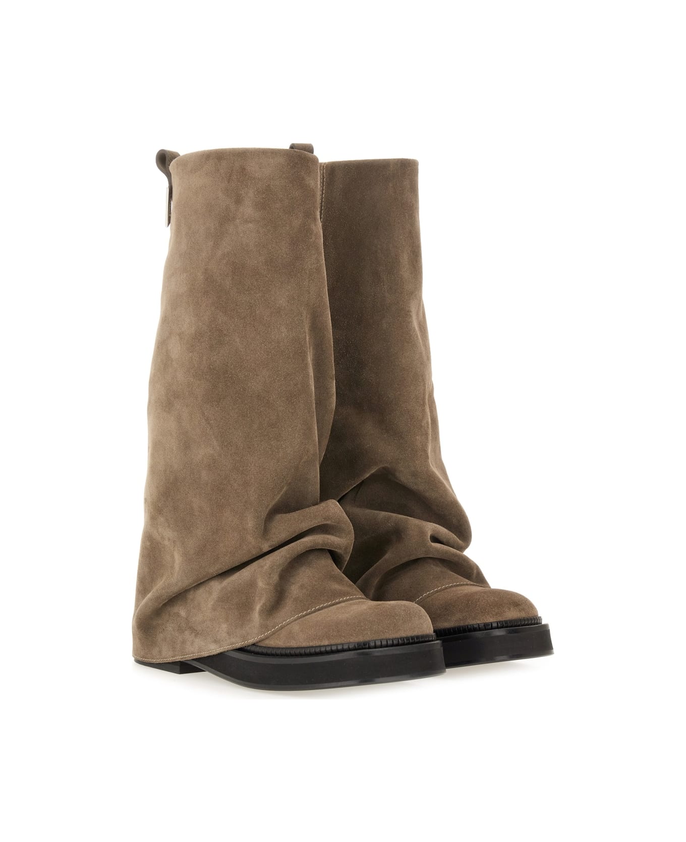 The Attico Combat Boot "robin" - BROWN