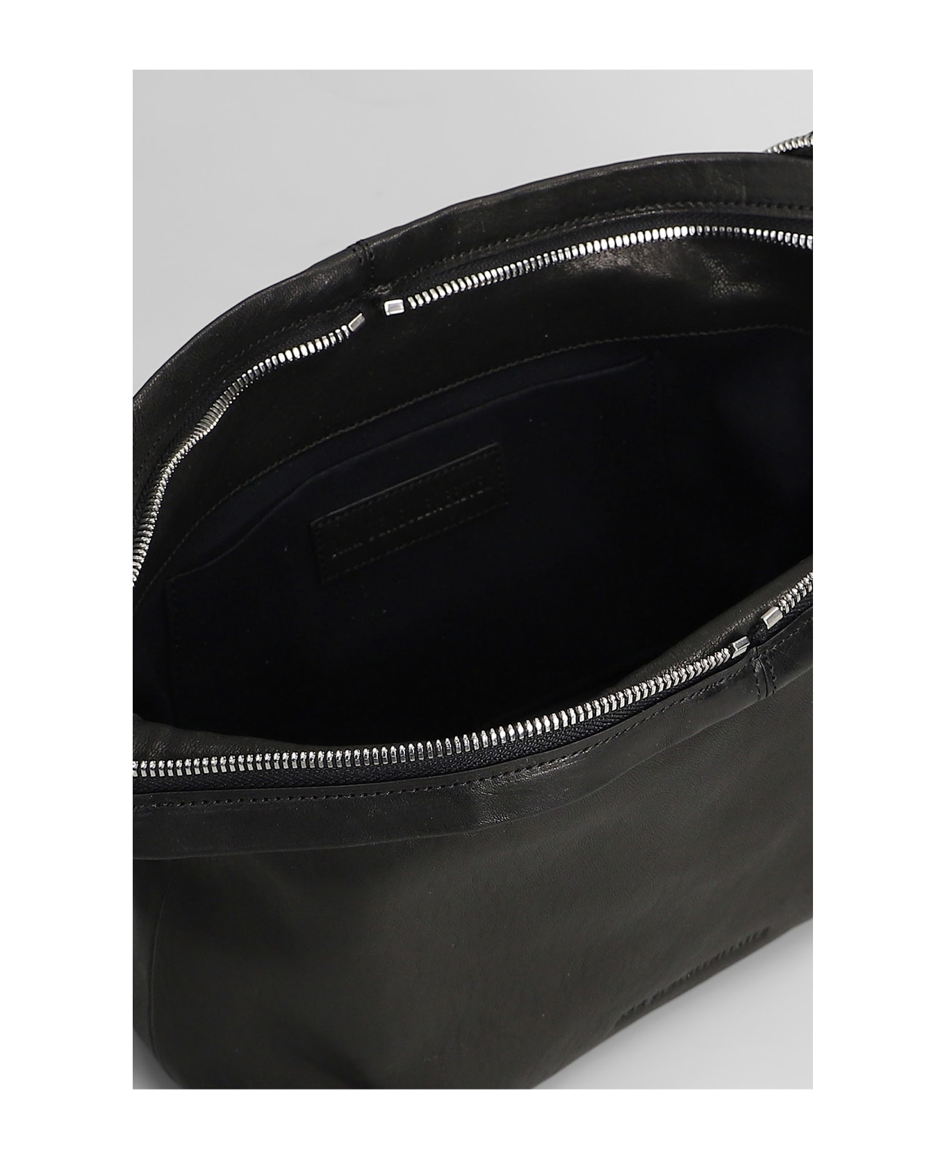 Ann Demeulemeester Lusi Shoulder Bag In Black Leather - black