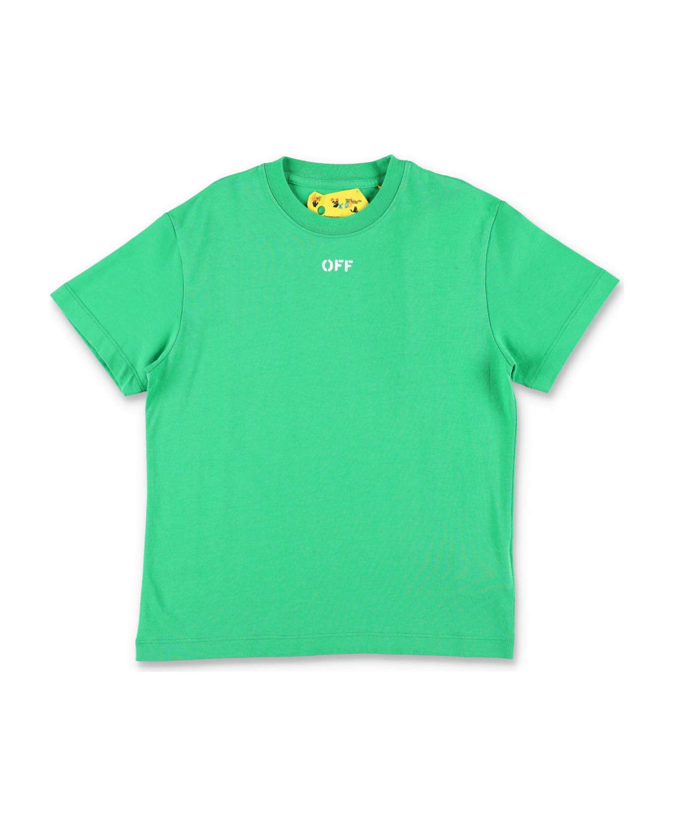 Off-White Off Stamp T-shirt - GREEN