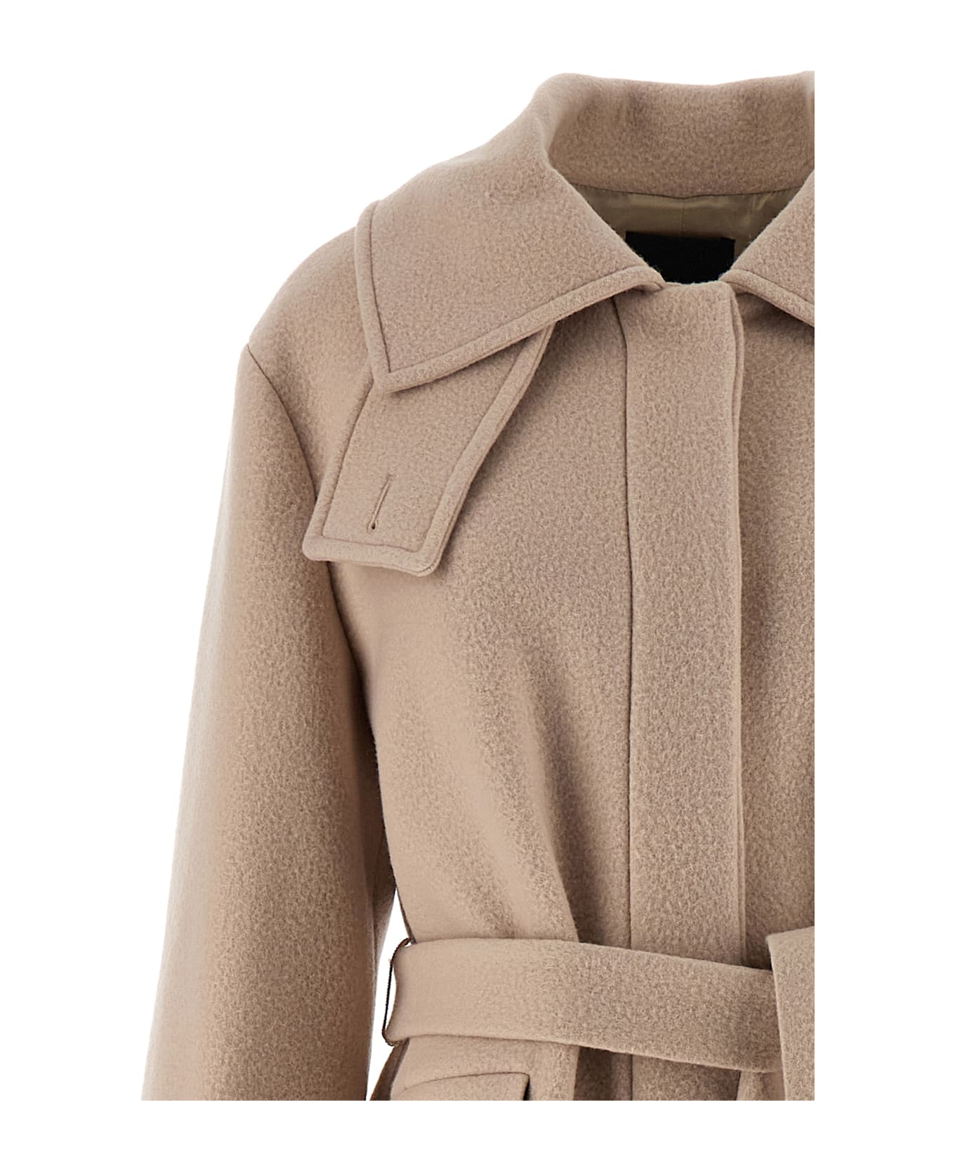 Pinko 'paquita' Coat - Beige