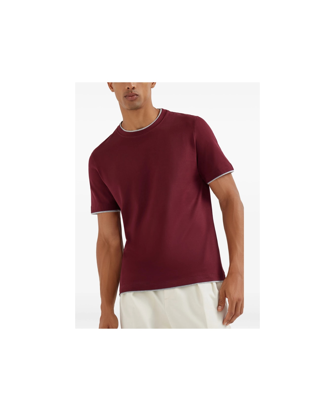 Brunello Cucinelli T-shirt - RED