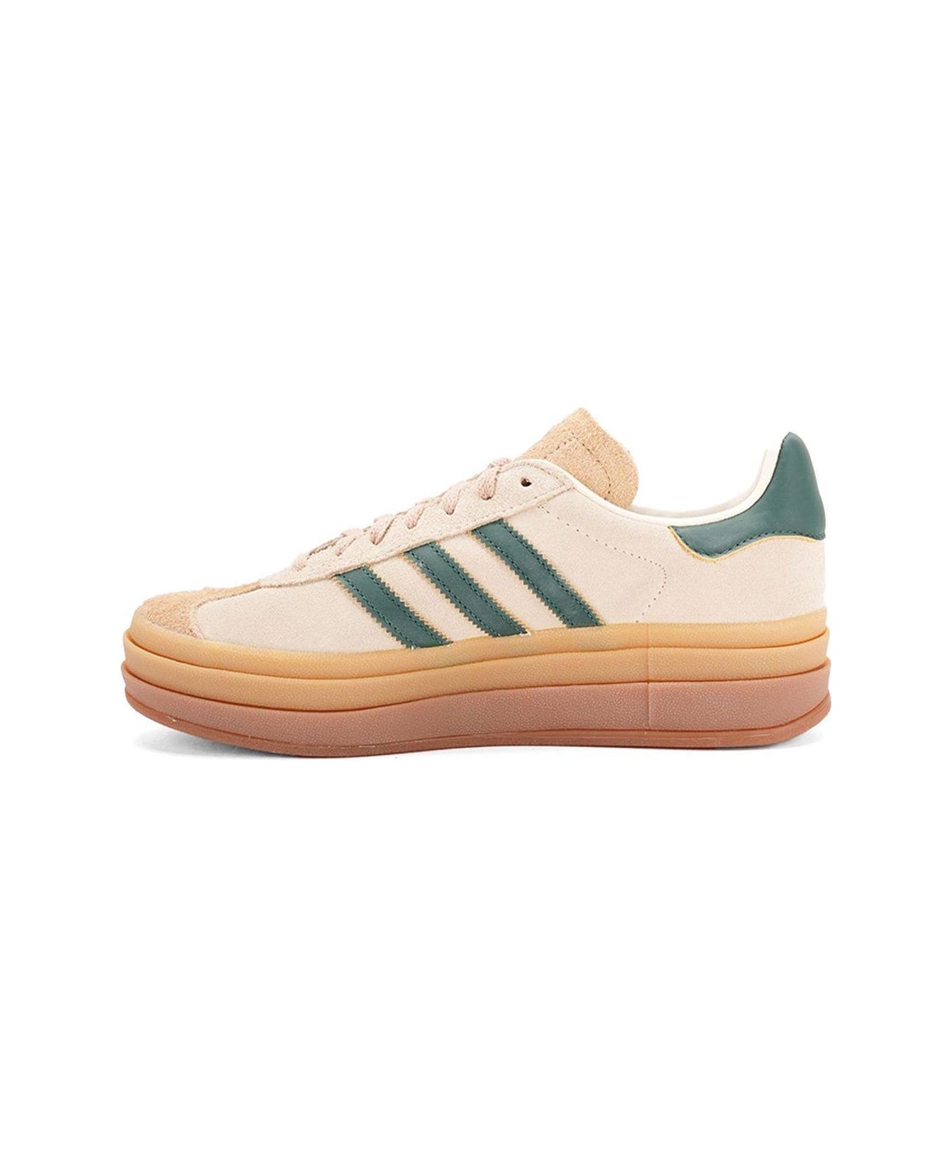 Adidas Originals Gazelle Bold Lace-up Sneakers - White