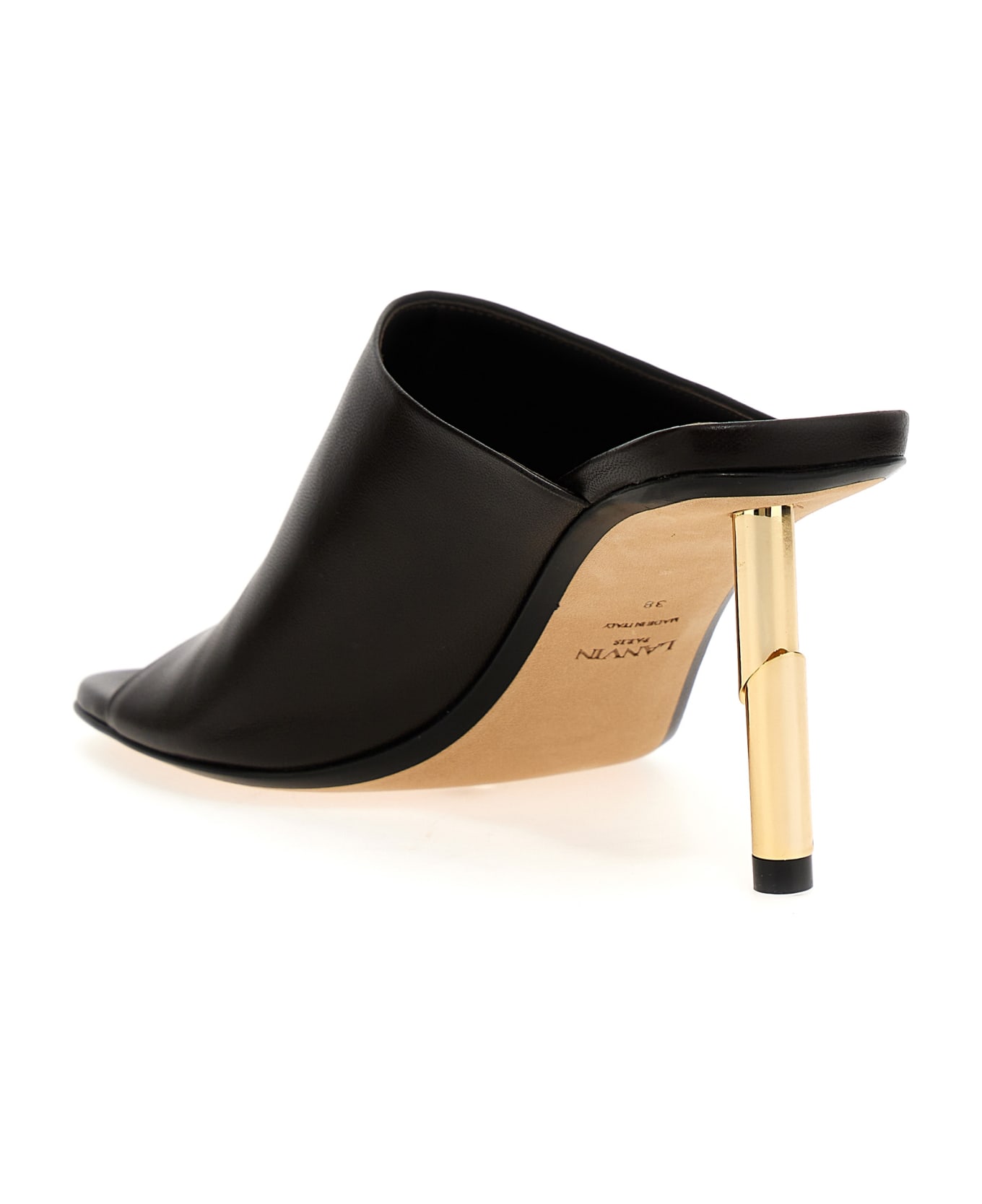 Lanvin 'sequence' Mules - Brown