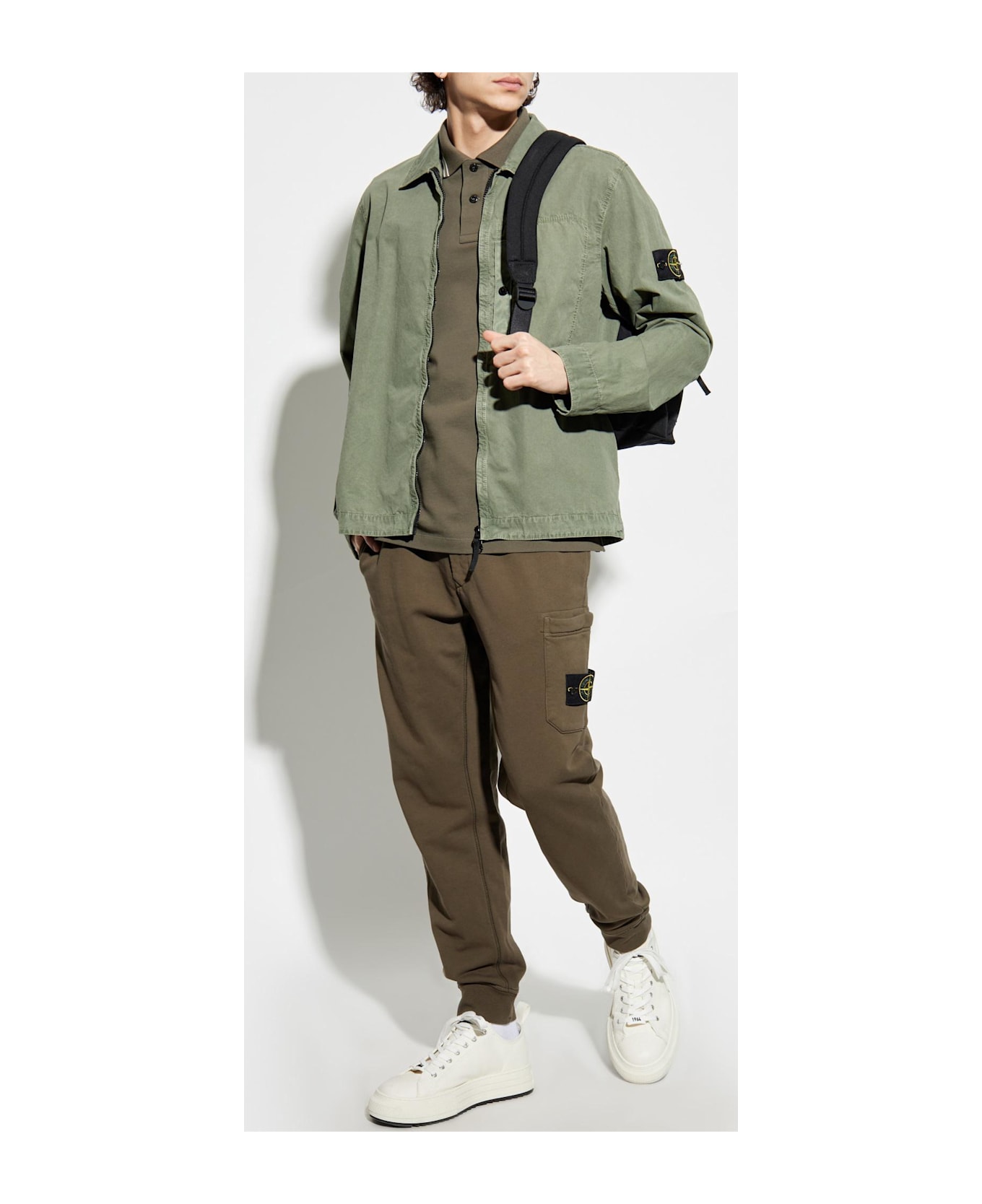 Stone Island Sweatpants - Verde