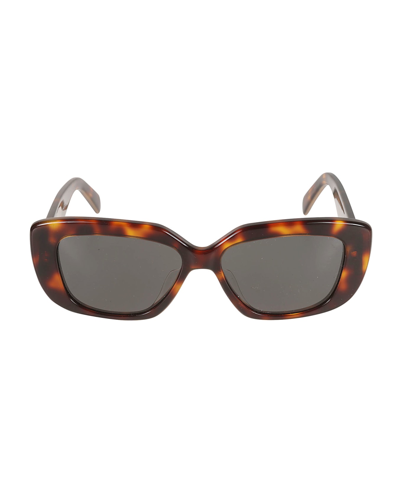 Celine Rectangle Sunglasses - Brown