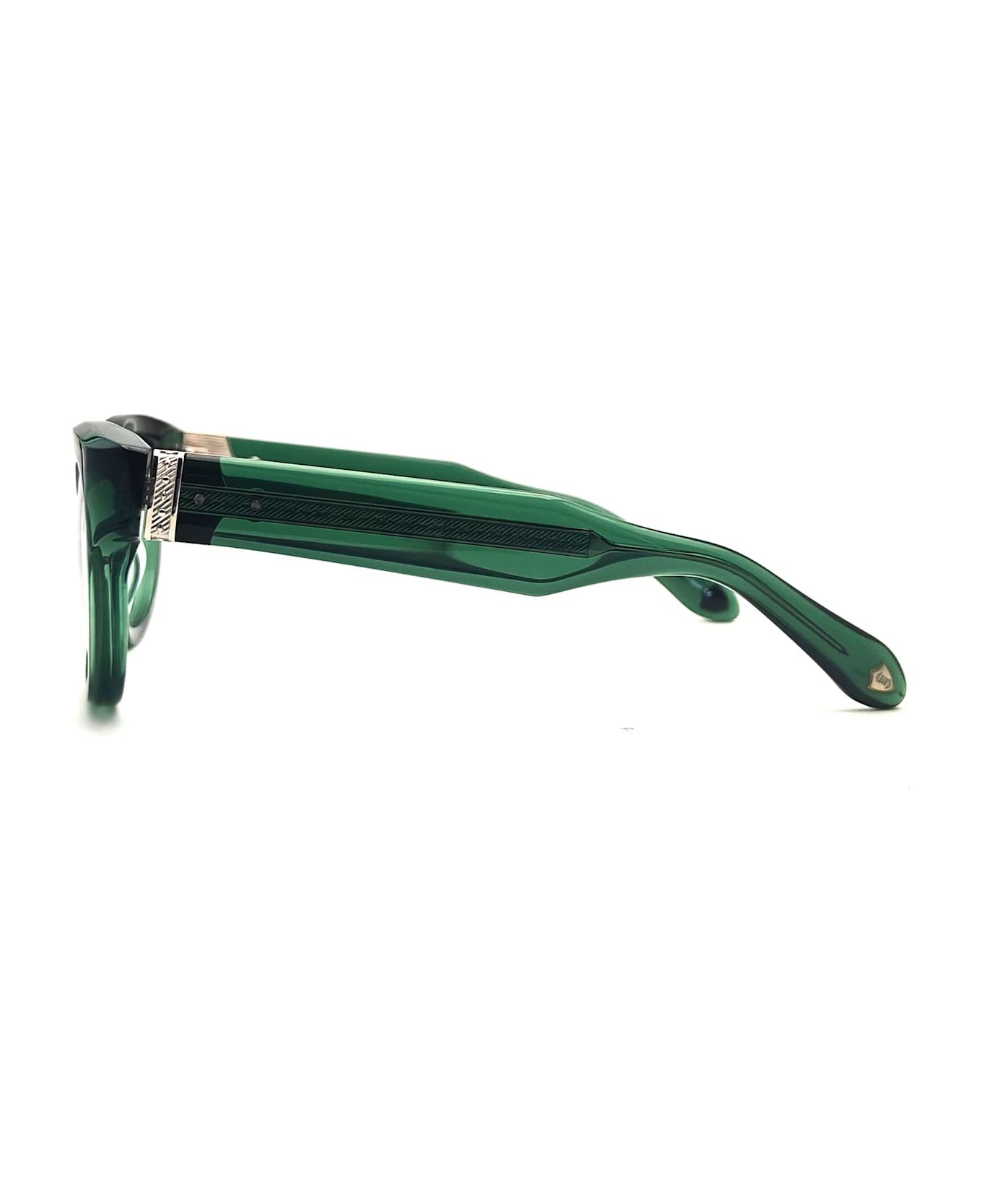Matsuda M1038 - Bottle Green / Silver Rx Glasses - bottle green