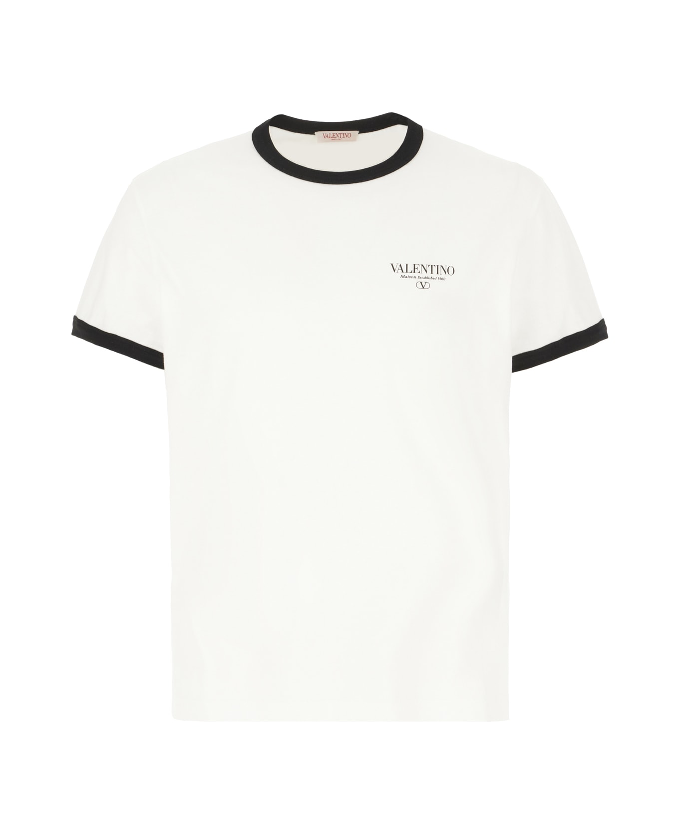 VALENTINO GARAVANI ヴァレンティノ メンズ Tシャツ ホワイト Valentino Garavani White Cotton T-shirt | italist