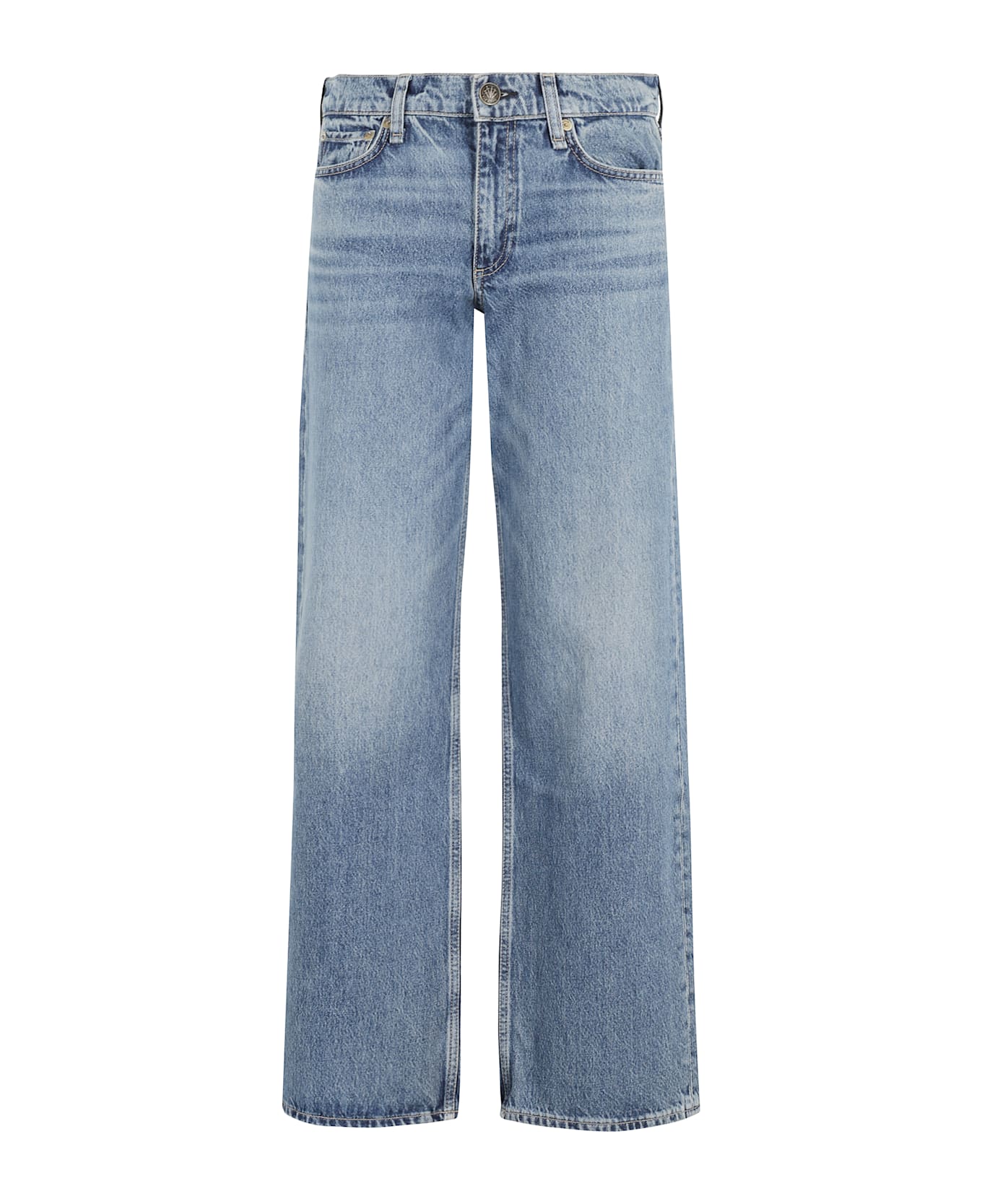 Rag 
Bone Saige Lr Full Relaxed Straight - Echo