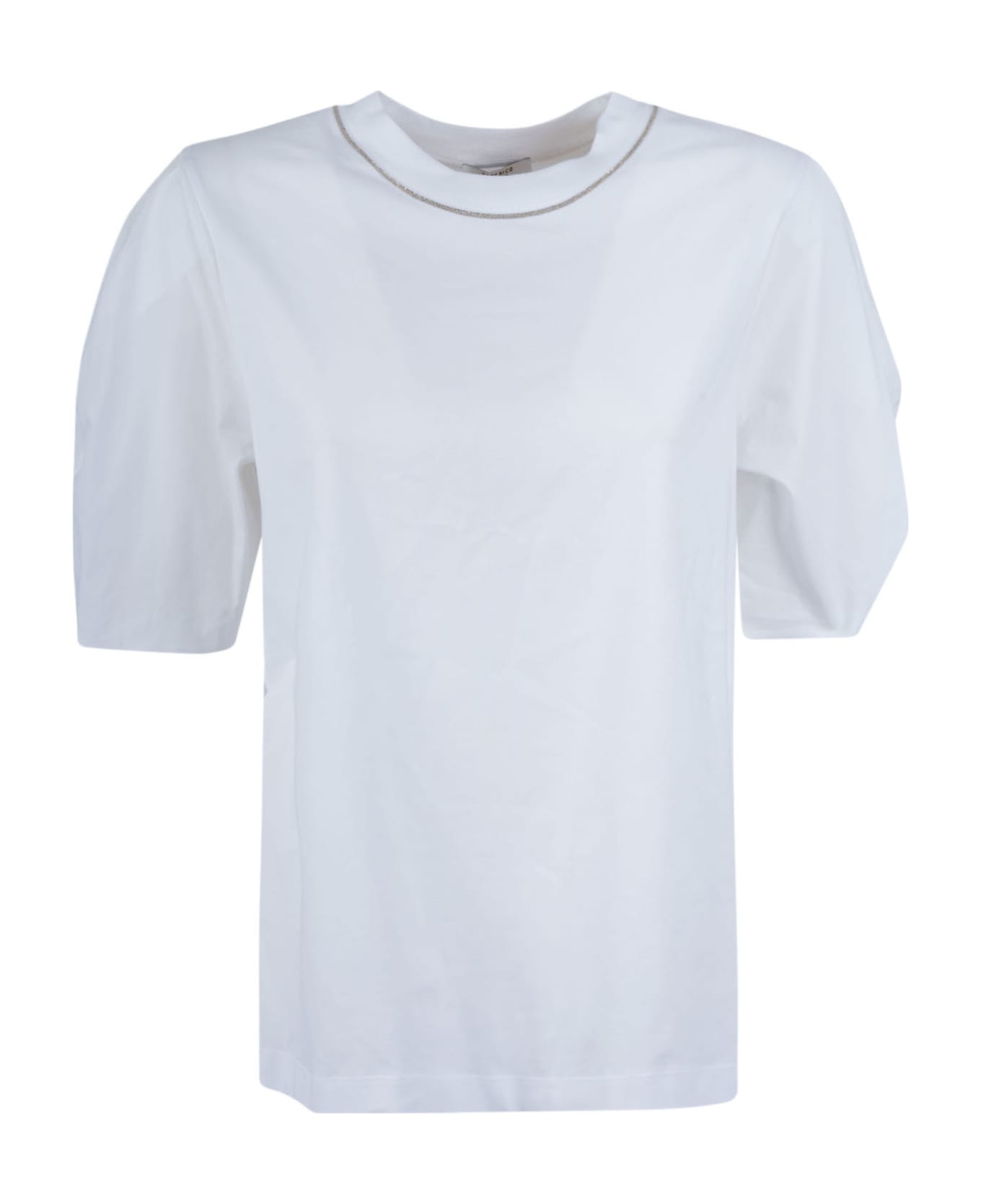 Peserico Round Neck Oversized T-shirt - C