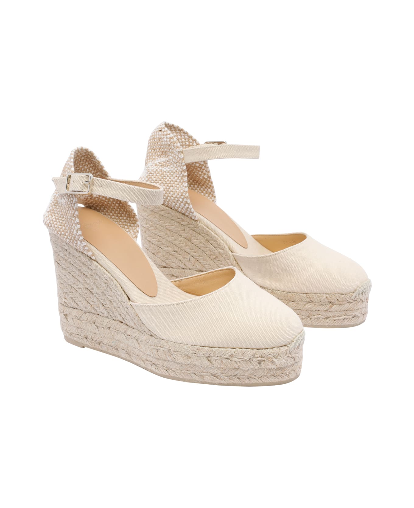 Castañer Carol Wedges - White