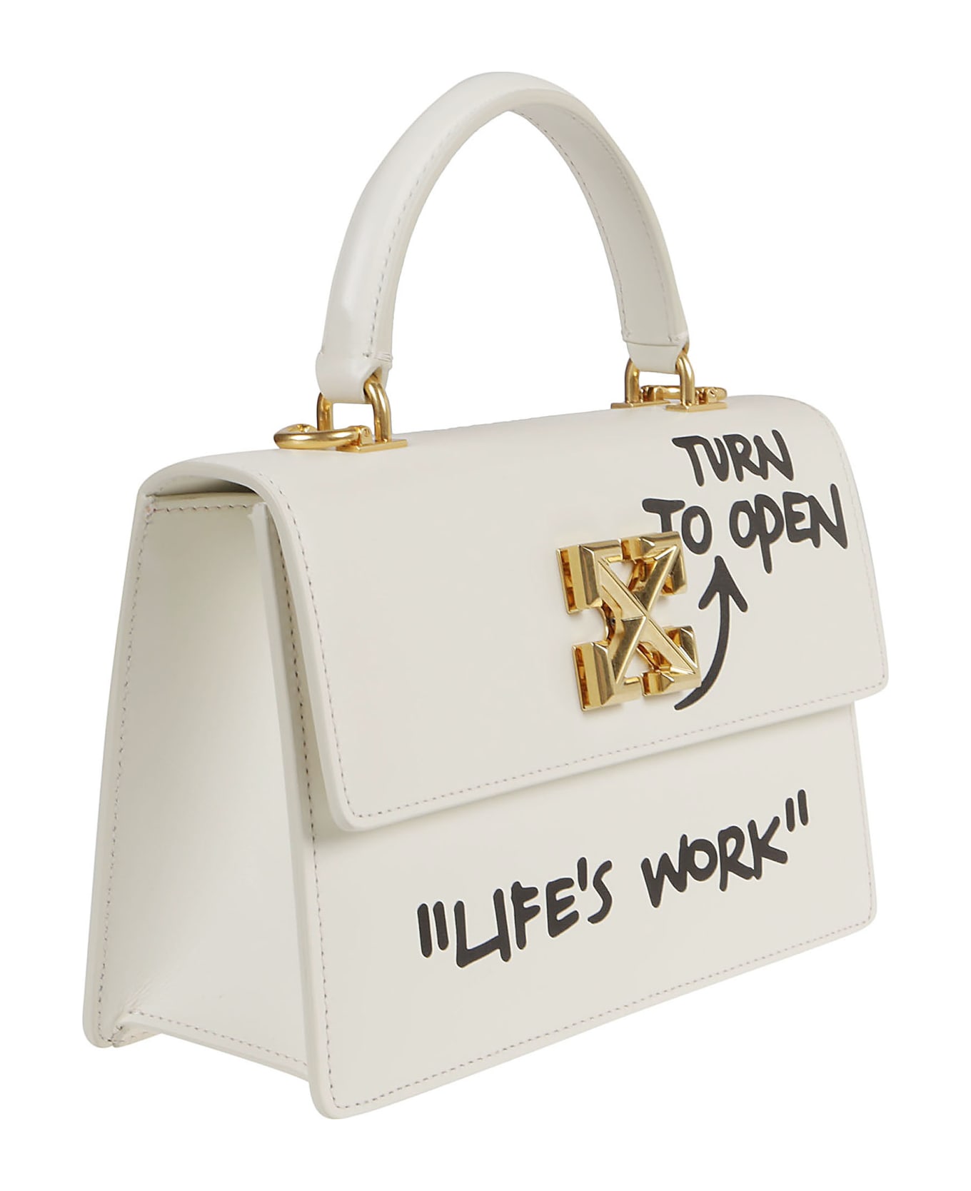 Off White + 2.8 Jitney Quote Bag