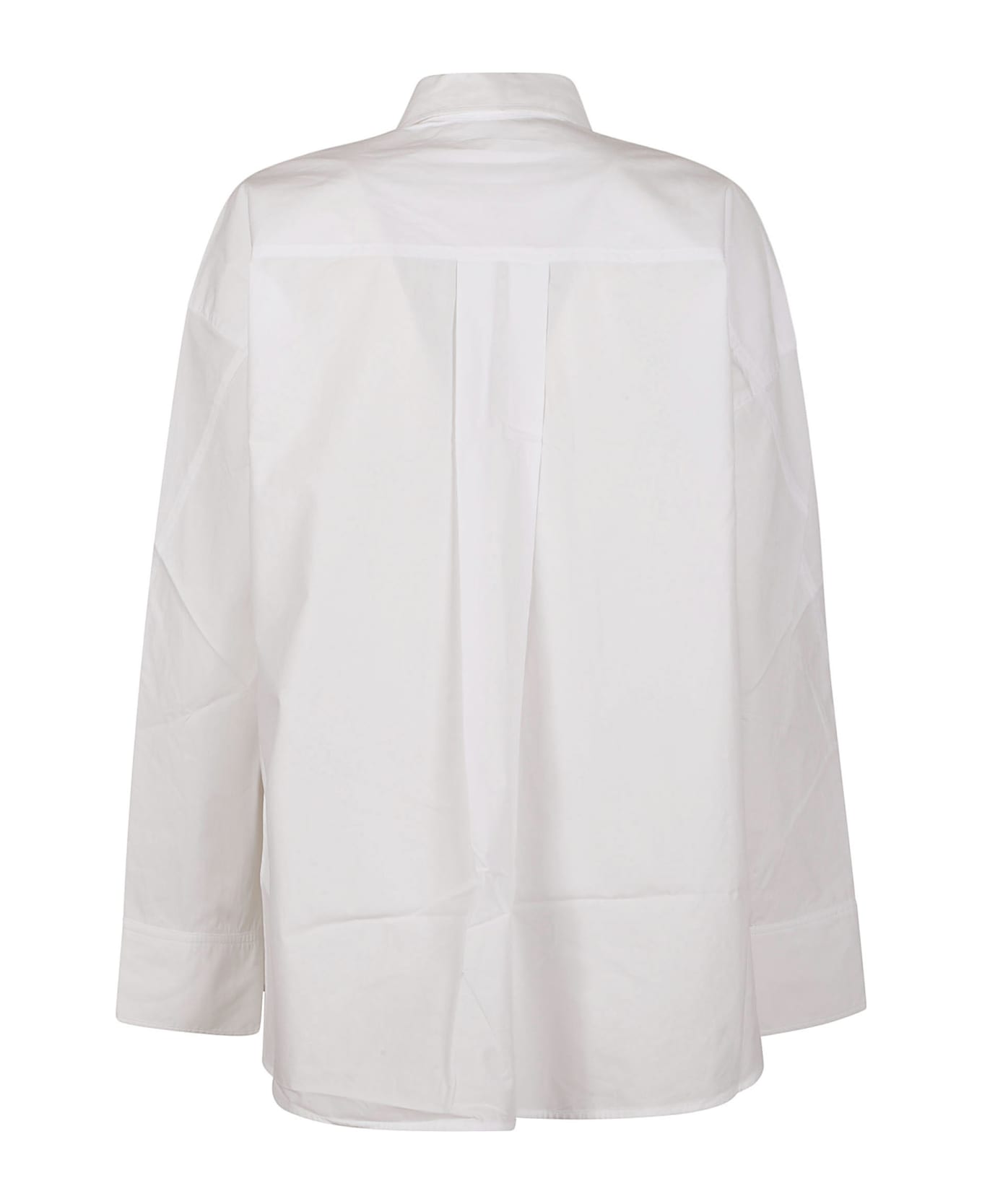 REMAIN Birger Christensen Poplin Oversized Shirt - Bright White シャツ