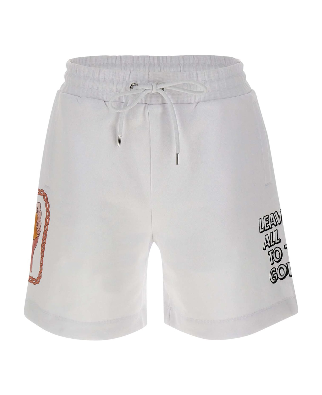 Iceberg Cotton Shorts - WHITE ショートパンツ