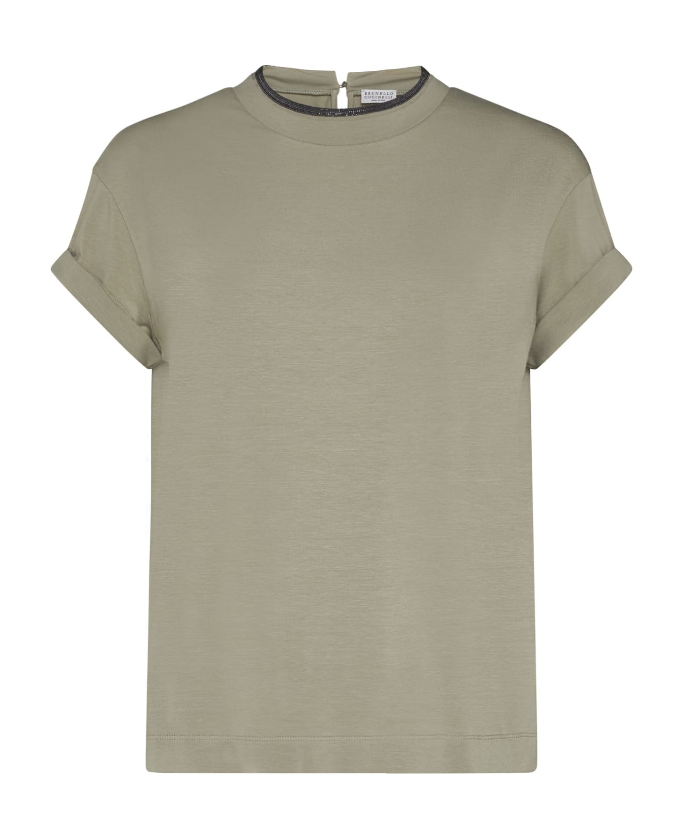 Brunello Cucinelli T-shirt - Oliva Tシャツ
