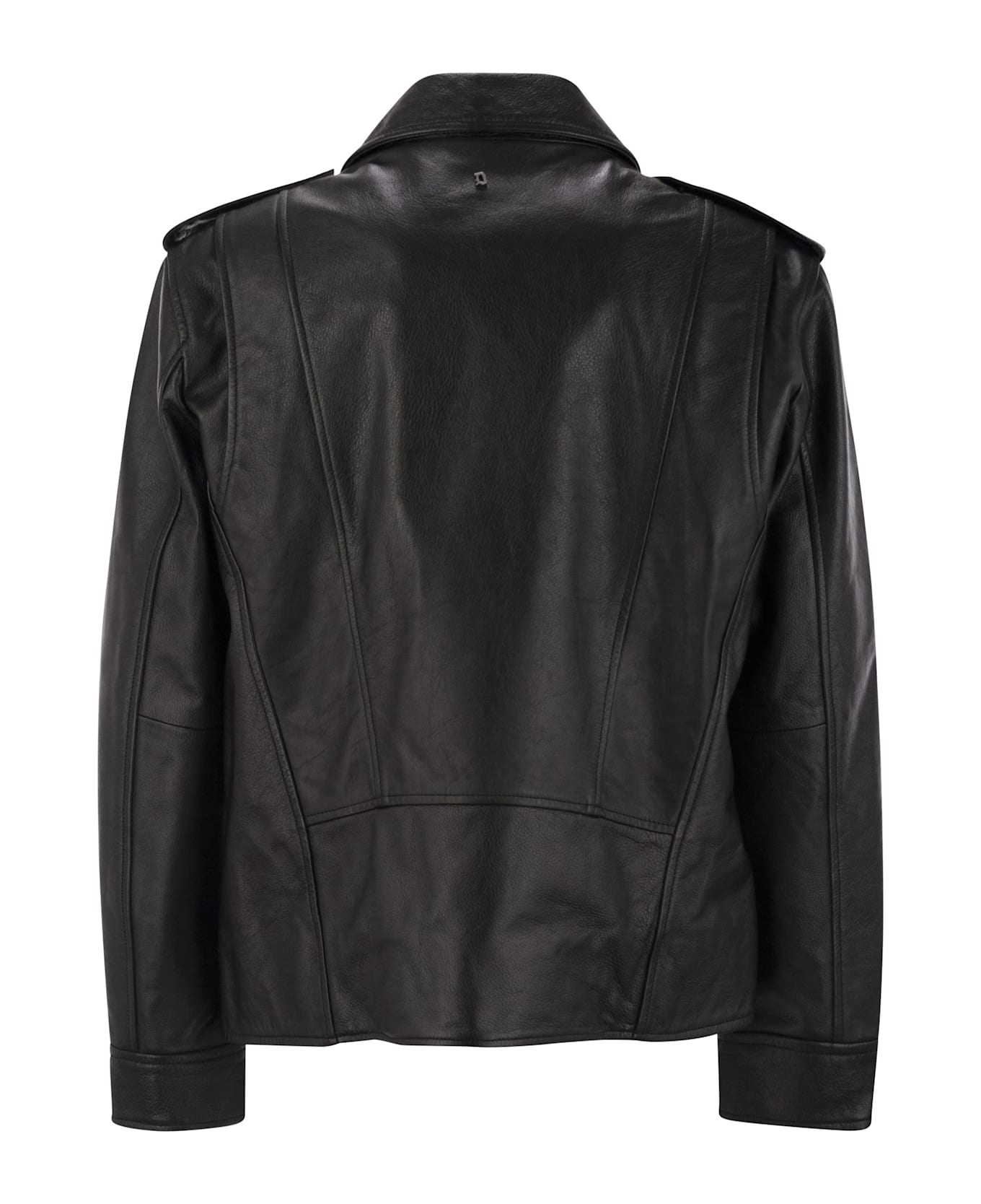 Dondup Leather Jacket - Black
