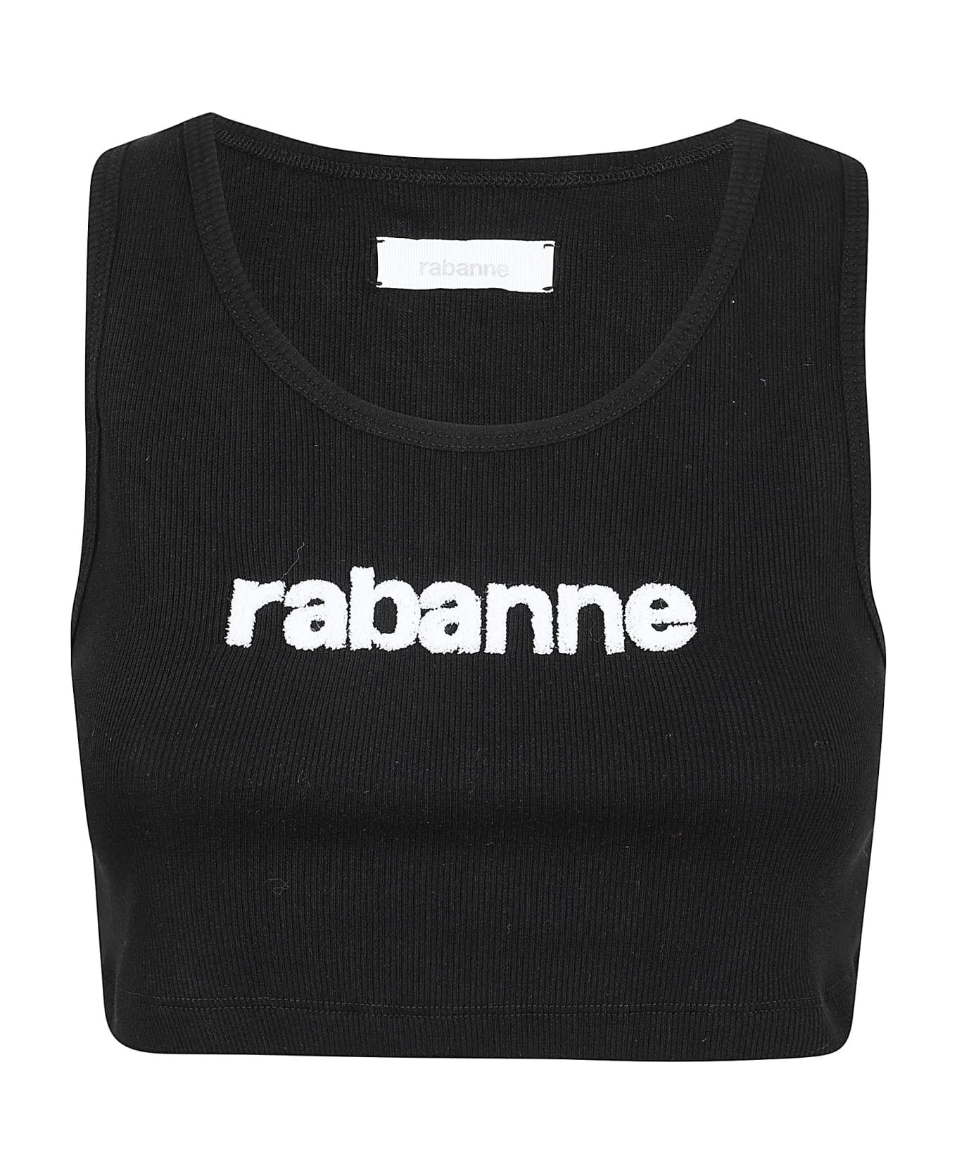 Paco Rabanne Paco Top - Black Tシャツ