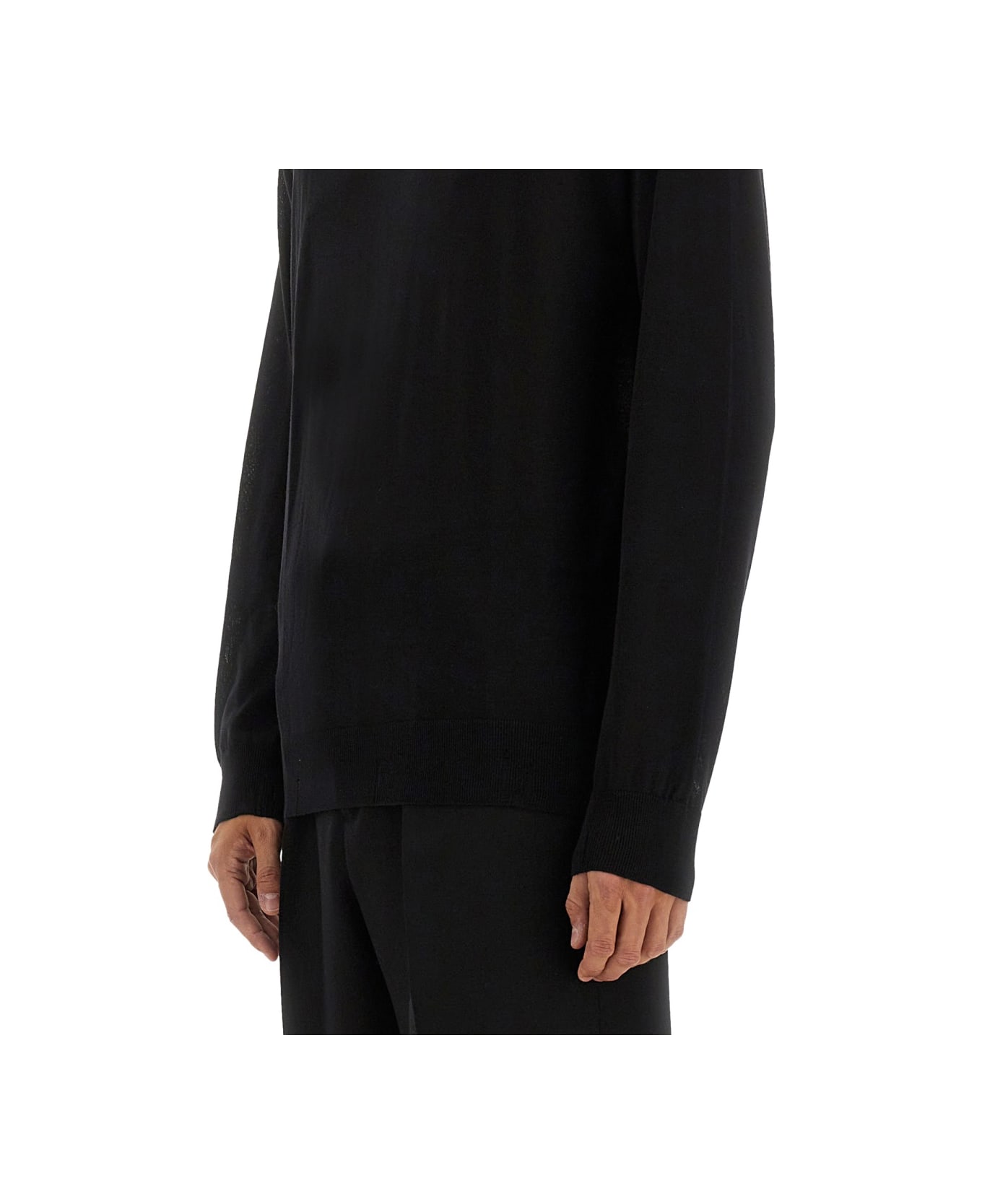 Golden Goose Wool Jersey. - BLACK