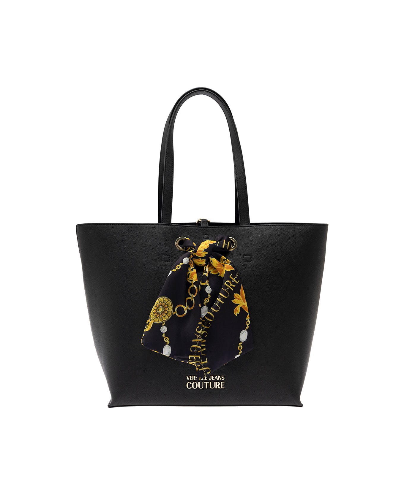 Versace Jeans Couture Thelma Classic Shopping Bag - BLACK